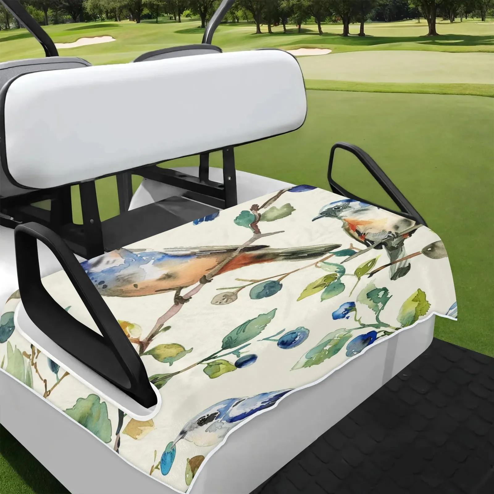 Tiveruda Golf Cart Seat Cover Blanket, 51 x 31 in
