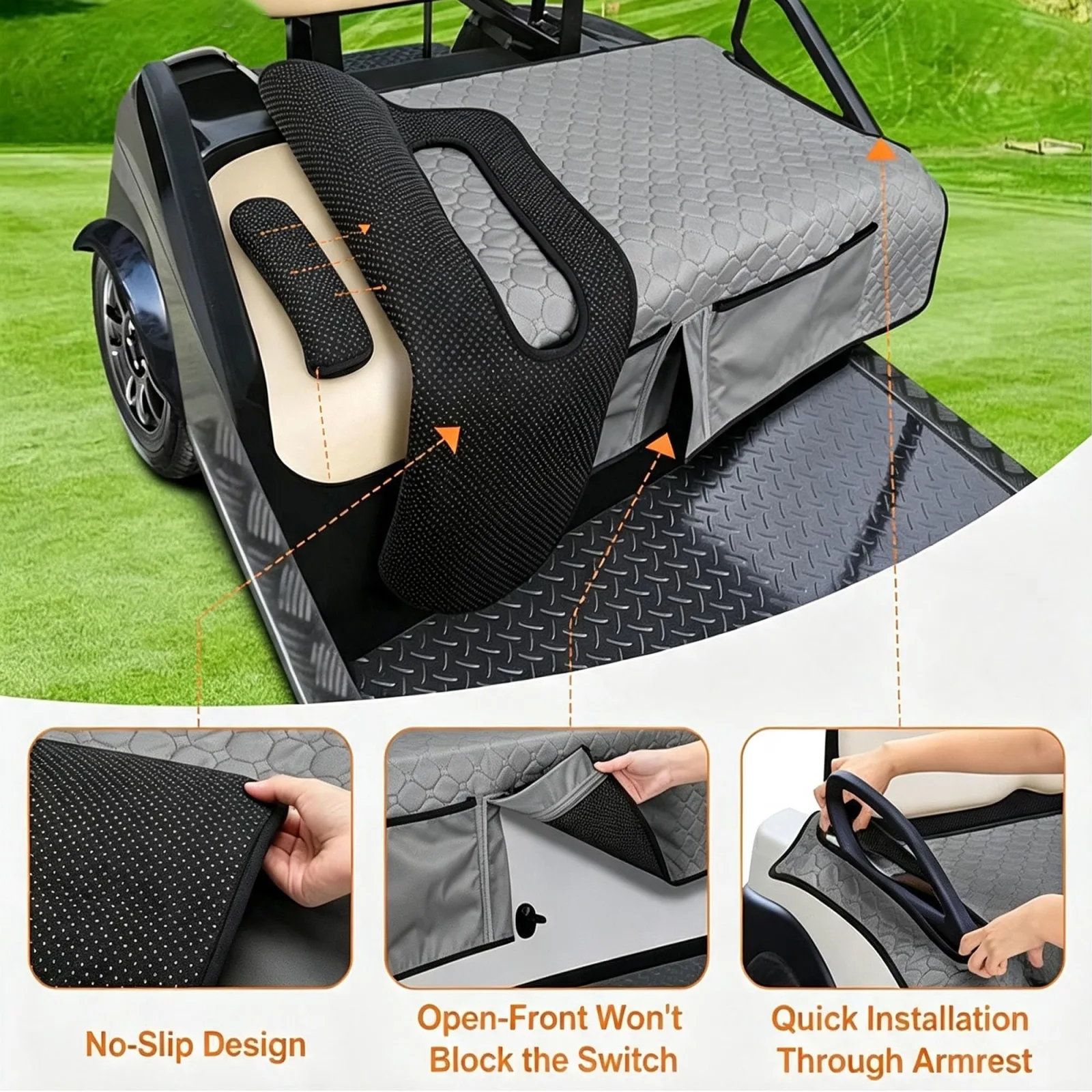 DPLWMAV Seat Cover for Bintelli Nemesis 4-Passenger image 4