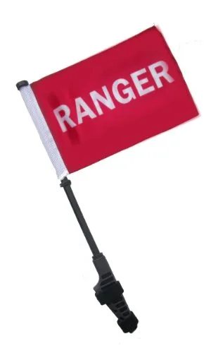 SSP Flags Ranger 6 x 9 Golf Cart Flag with Bracket