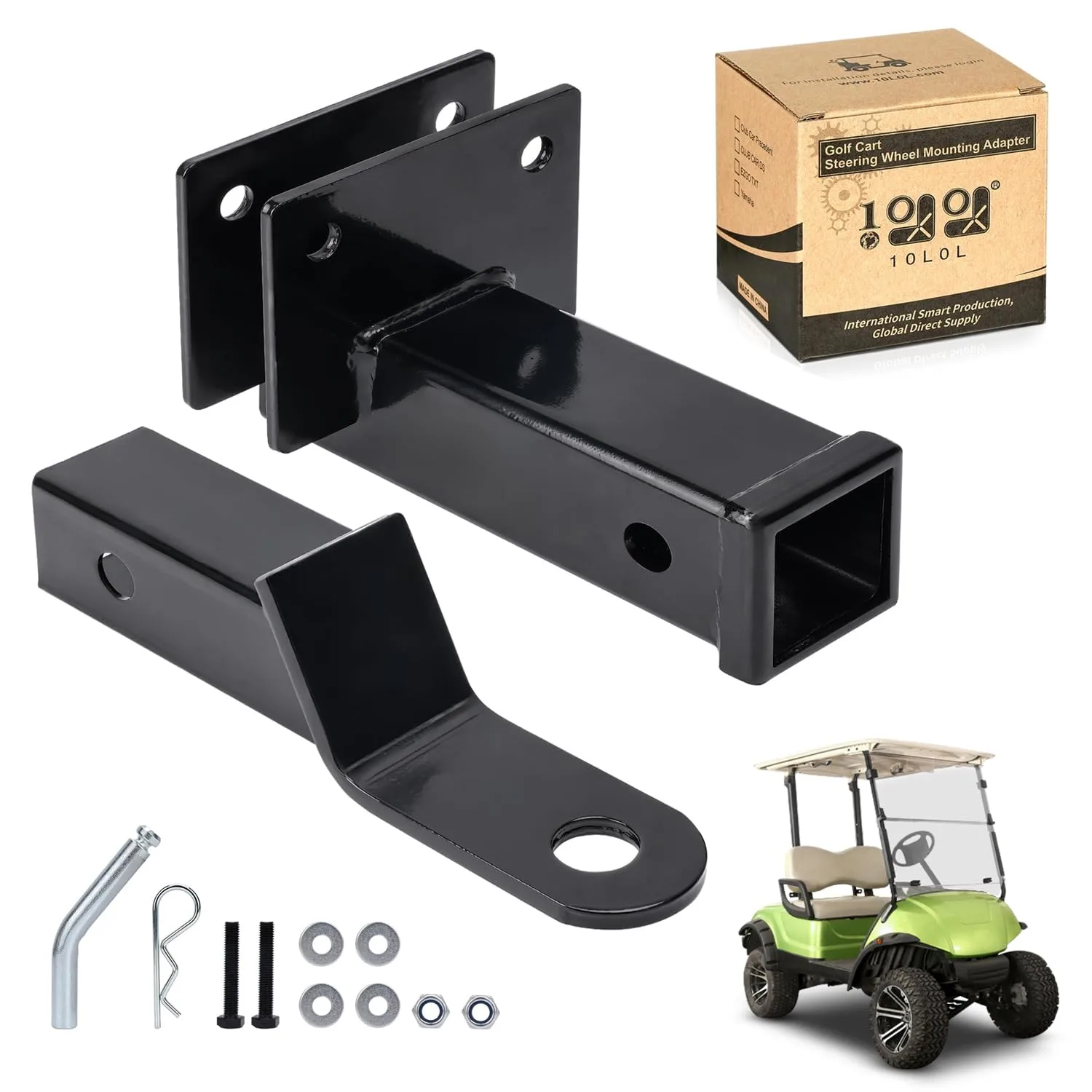 10L0L Rear Hitch Receiver for Yamaha G29 Drive 2007-2016