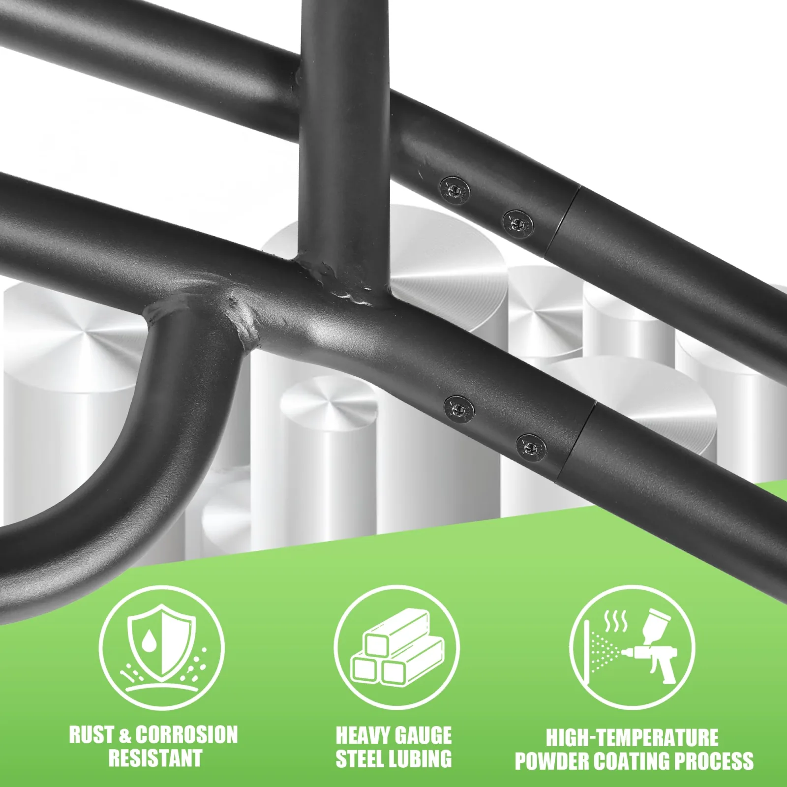 10L0L Front Brush Guard for Club Car Tempo image 4