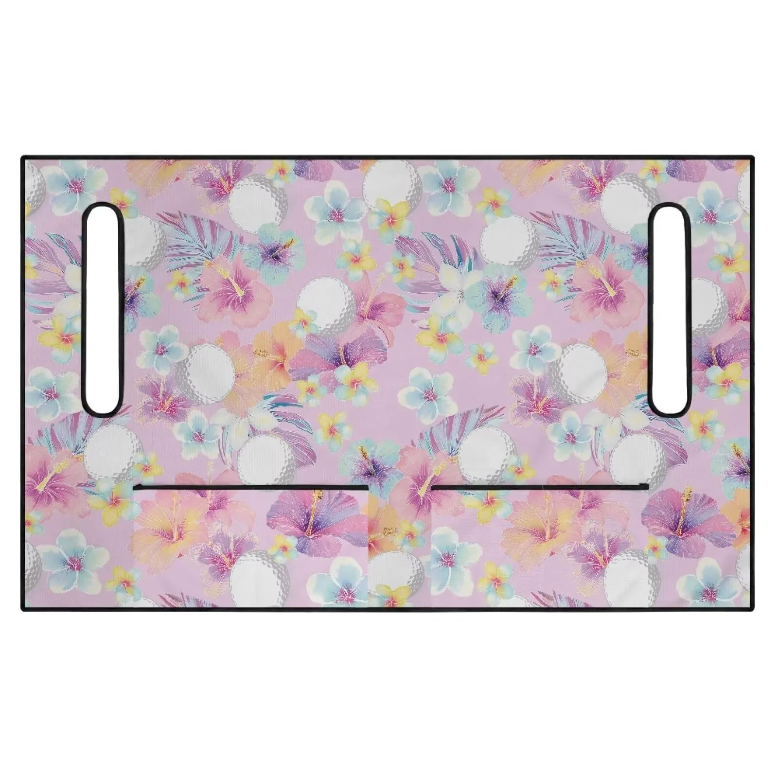ELEQIN Tropical Hibiscus Golf Cart Seat Cover