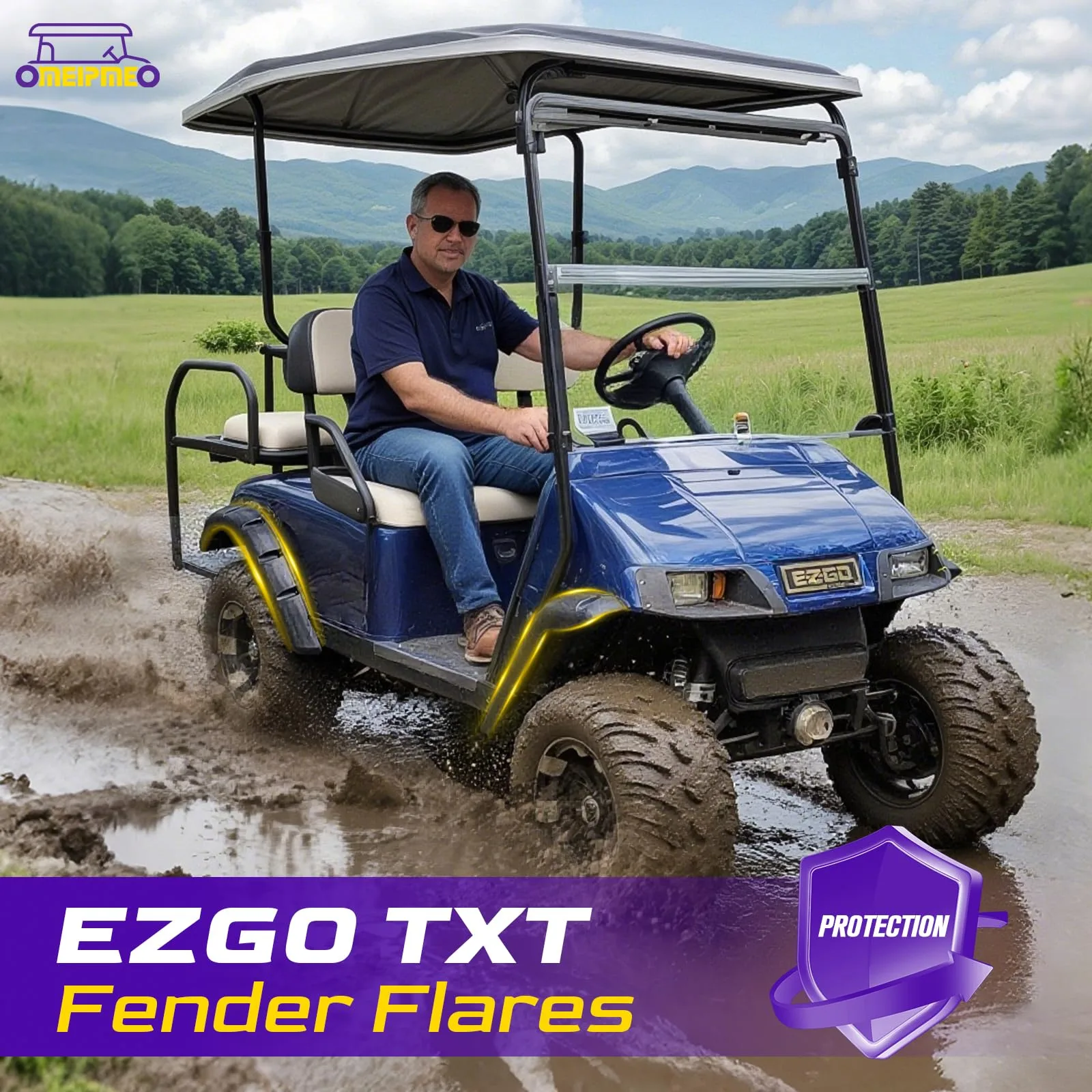 OMEIPMEO Fender Flares for E-Z-GO TXT 1994-2013 image 3