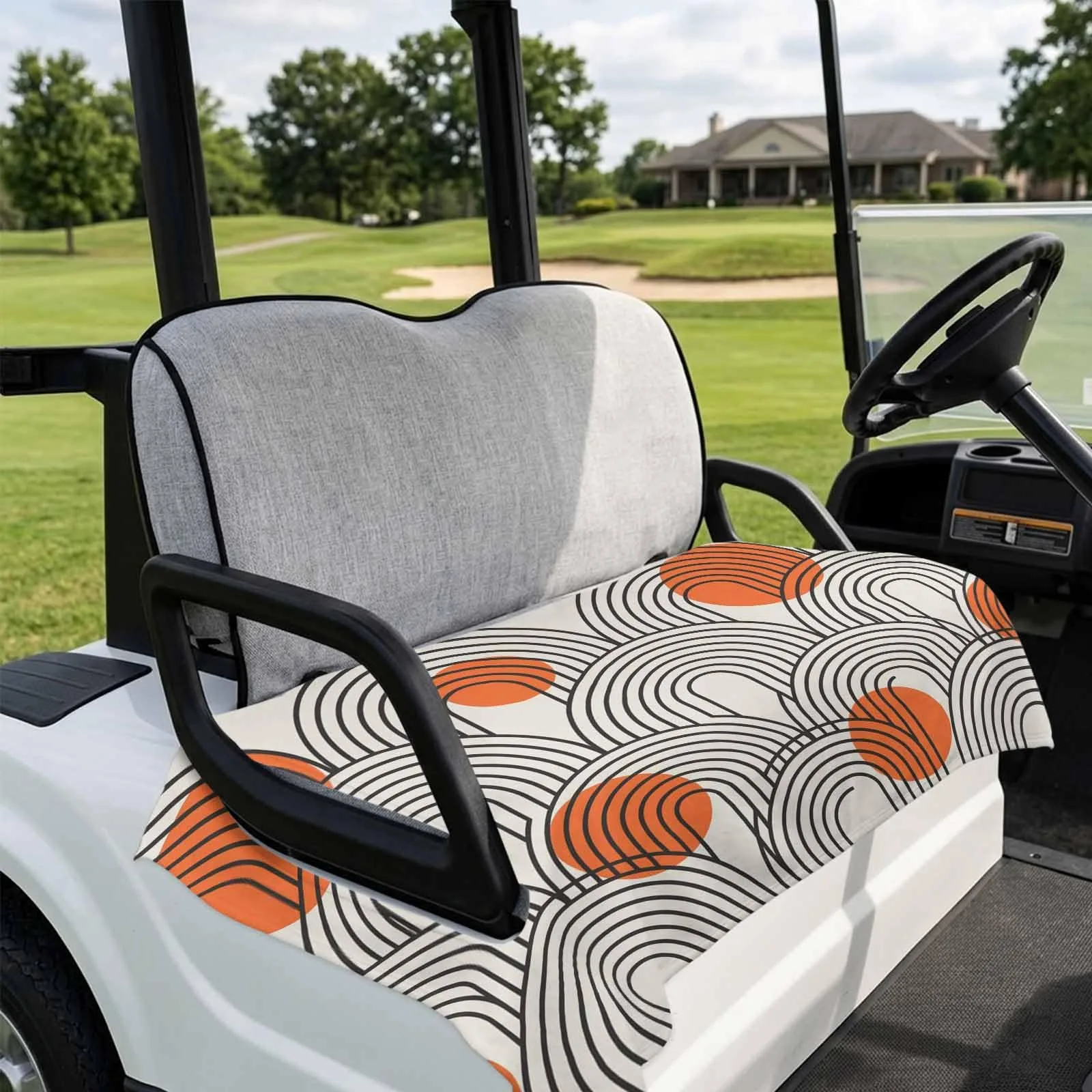 DecorLovee Golf Cart Seat Cover for 2-Seater Carts image 4