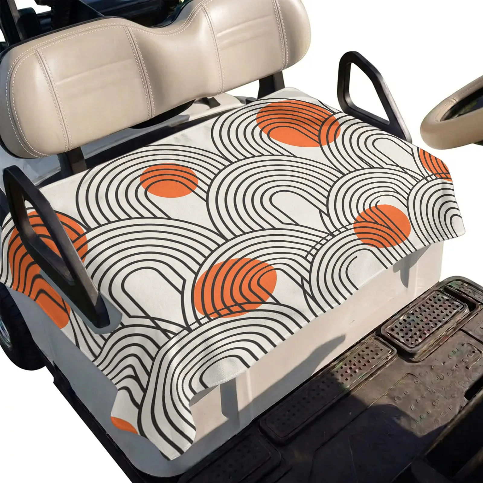 DecorLovee Golf Cart Seat Cover for 2-Seater Carts