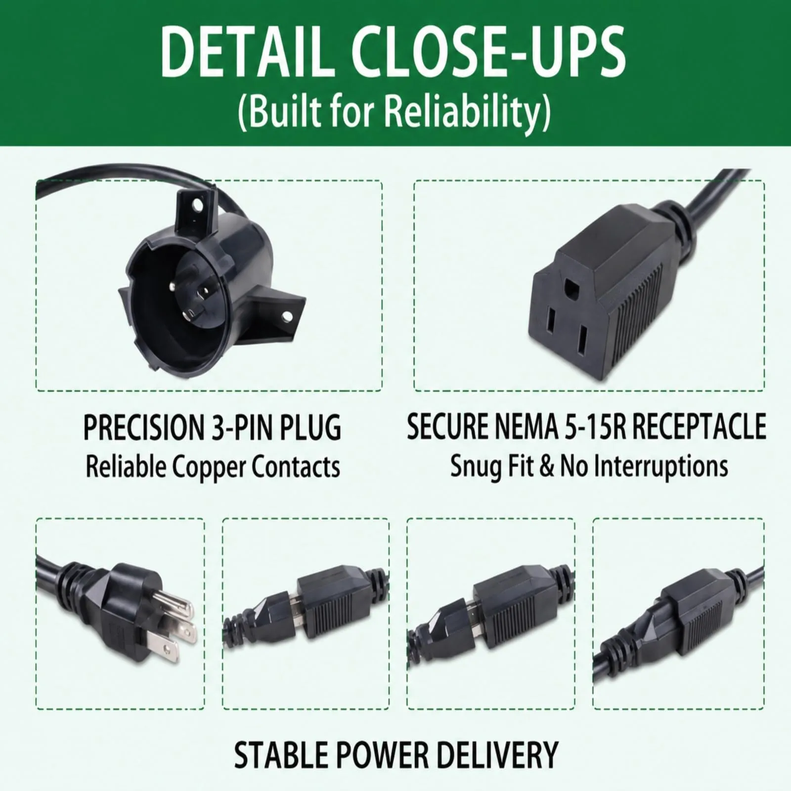 BeiXu Charger Plug Adapter for Club Car 3-Pin Systems image 4