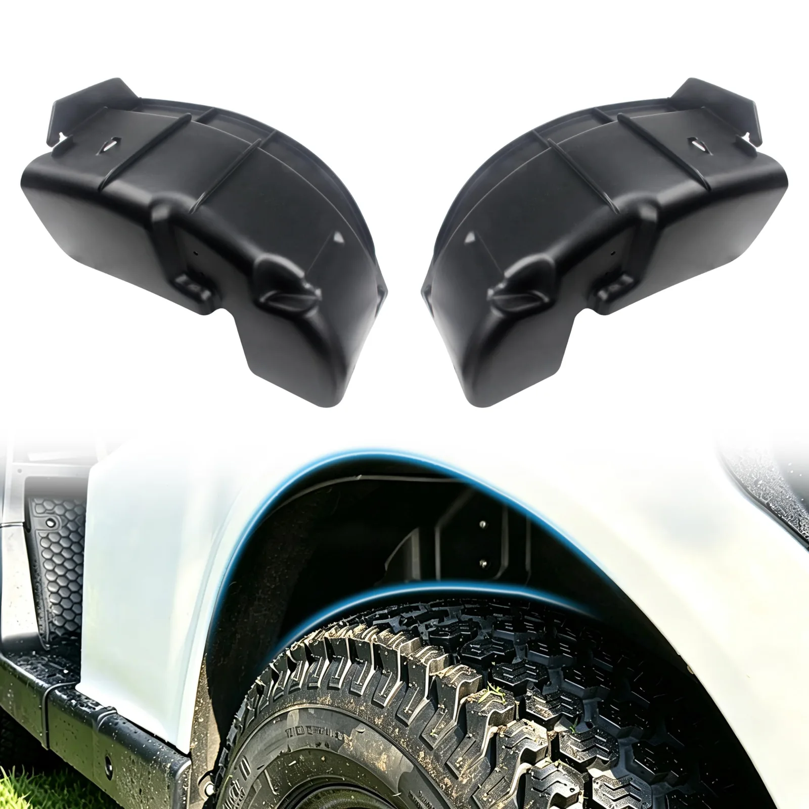 KAKABAS Rear Splash Guards for E-Z-GO RXV Valor 2025