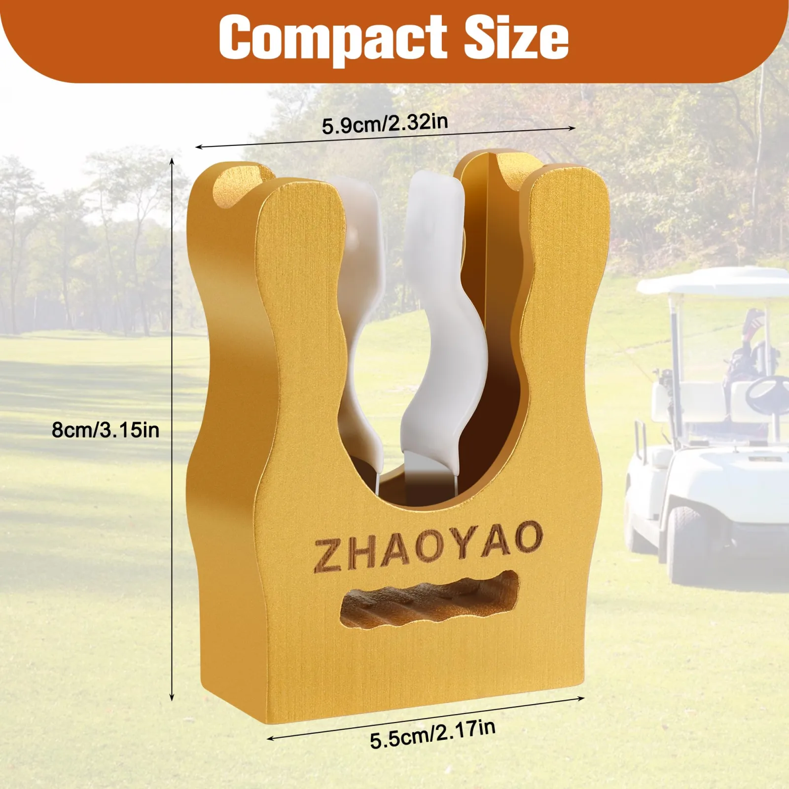 Zhaoyao Magnetic Holder Clip for Golf Cart image 2