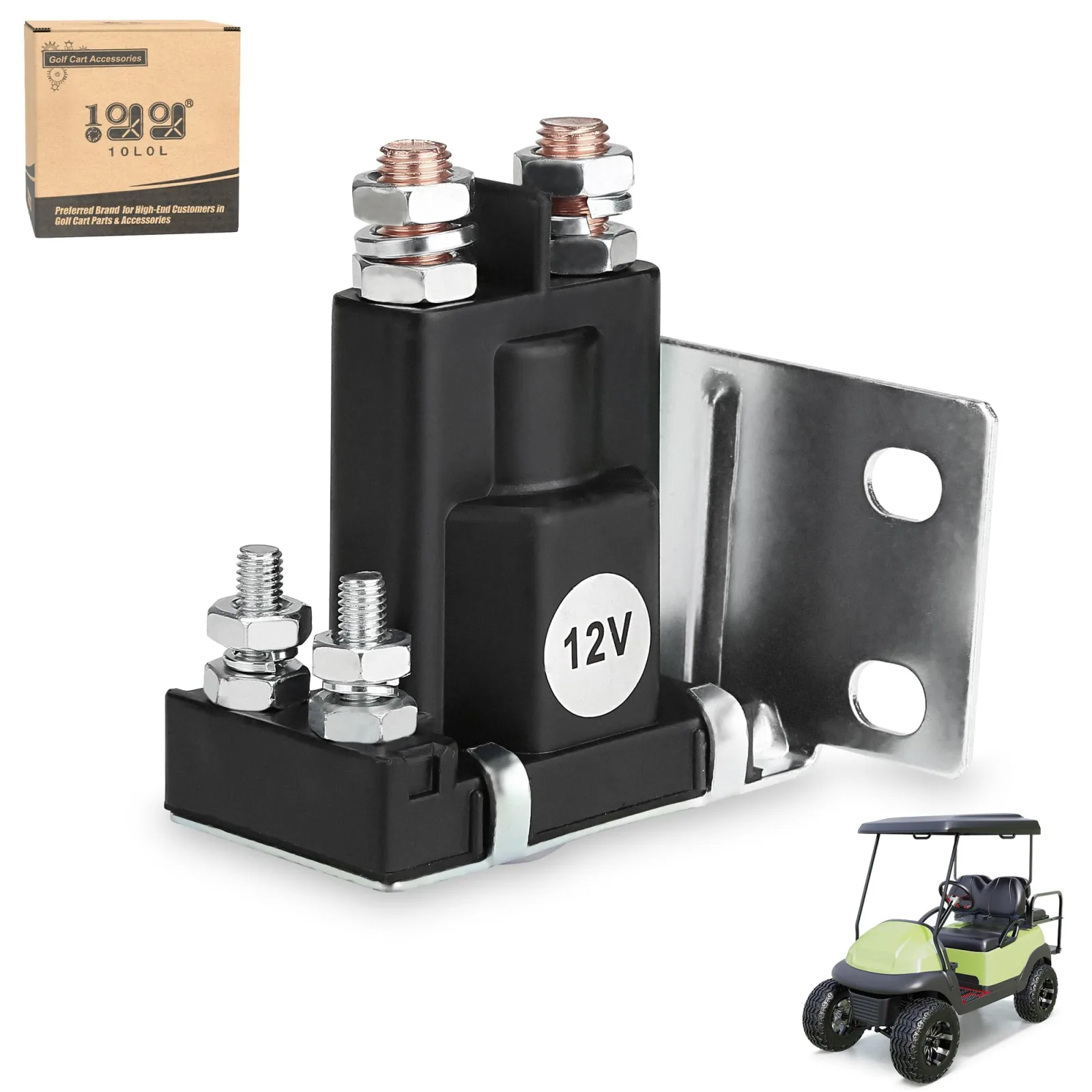 10L0L 12V Solenoid Relay for E-Z-GO TXT Marathon 16542-G1