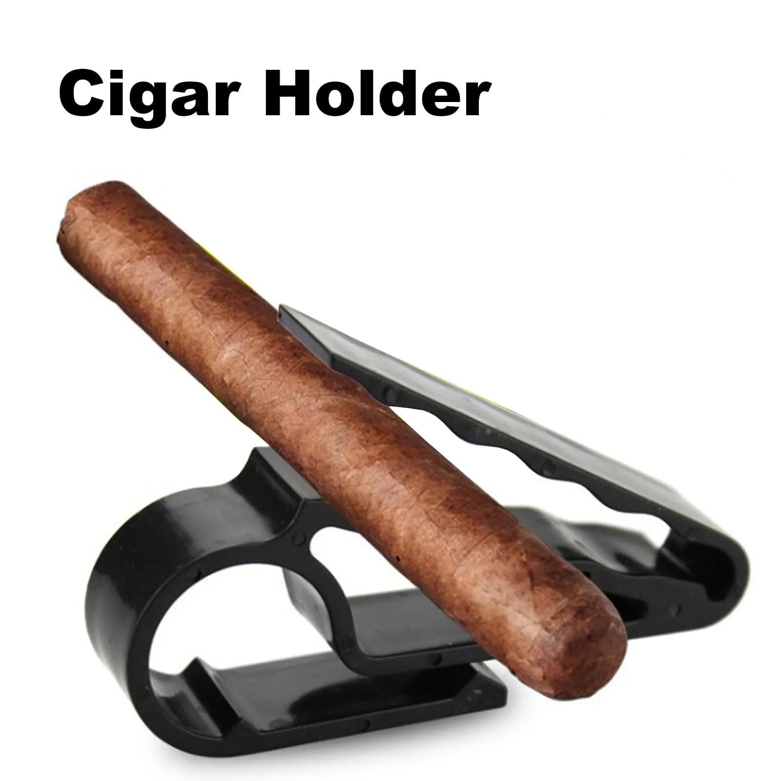 Yiudbaoo Cigar Holder Clip for Golf Carts — Model gholderiu (3-Pack) image 2