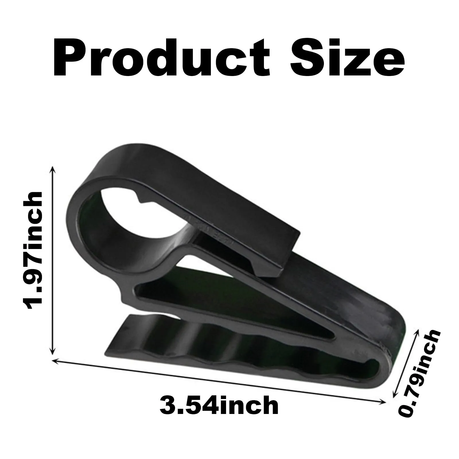 Yiudbaoo Cigar Holder Clip for Golf Carts — Model gholderiu (3-Pack) image 4