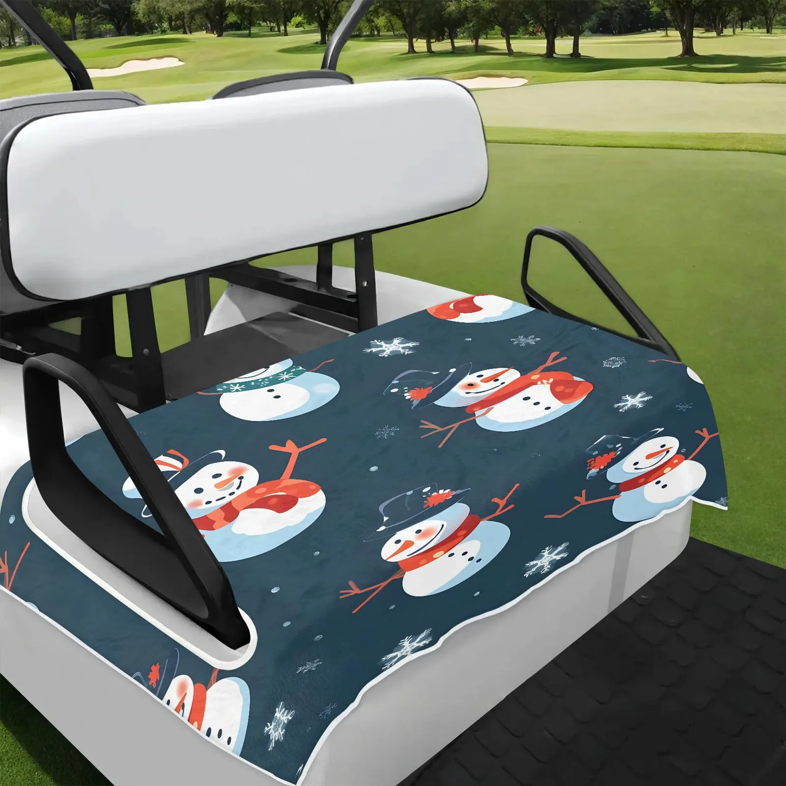Tiveruda Golf Cart Seat Cover Blanket, 51 x 31 Inches
