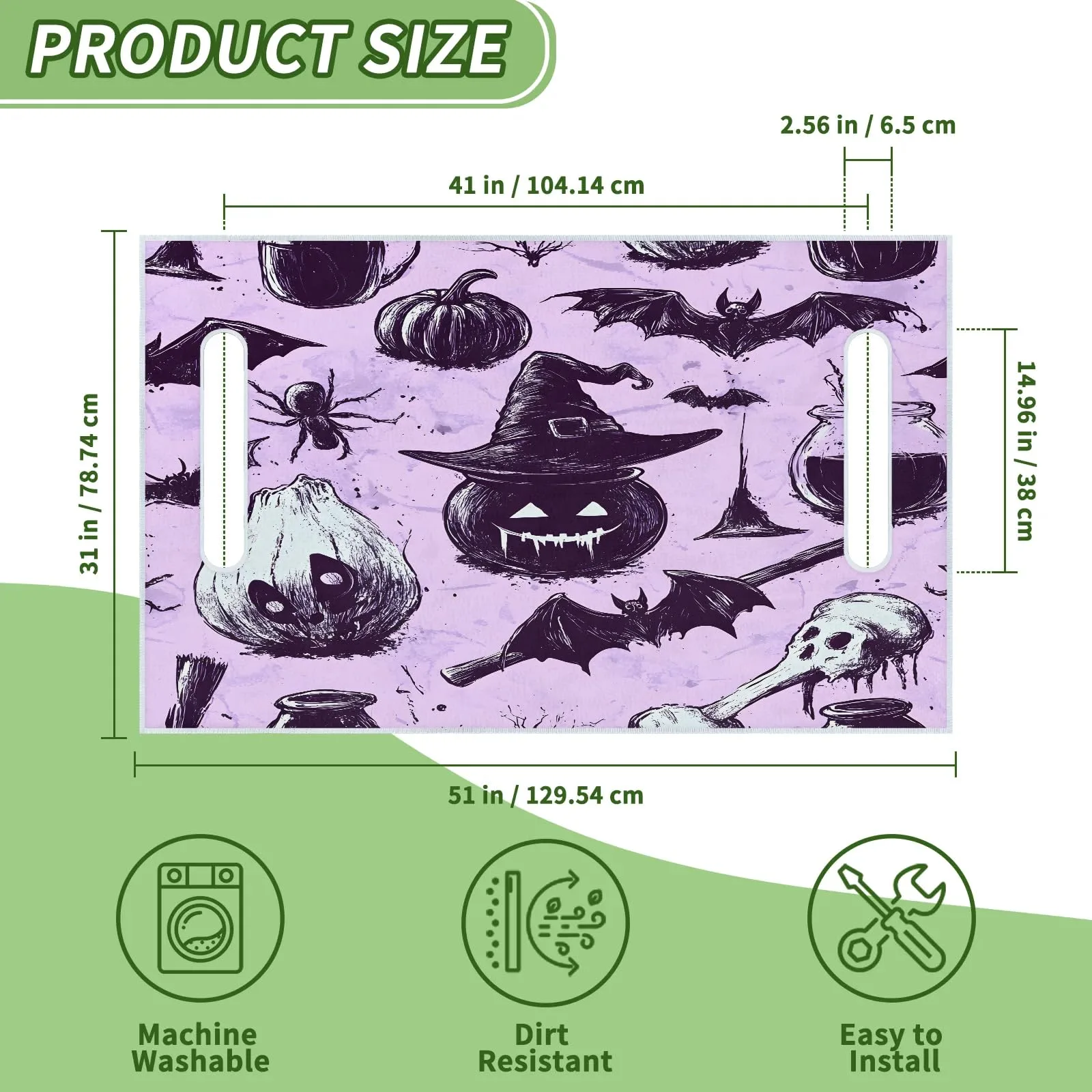 Tiveruda Golf Cart Seat Cover for Double Seats image 2