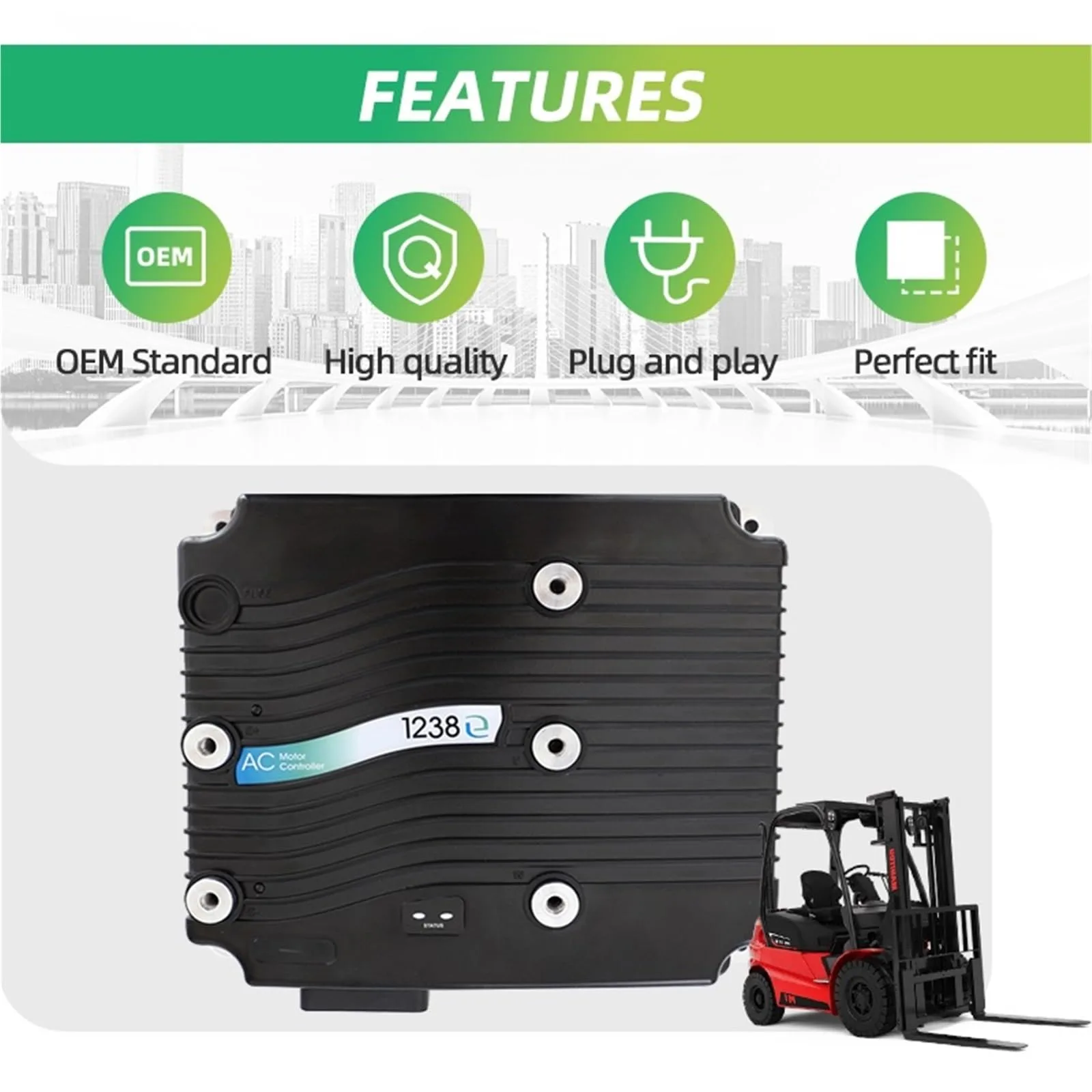 OYFEKNKUZ 36-48V 650A AC Motor Controller image 4