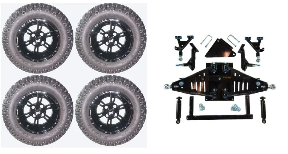 3G 6-Inch Lift Kit with Wheels for Yamaha Drive II