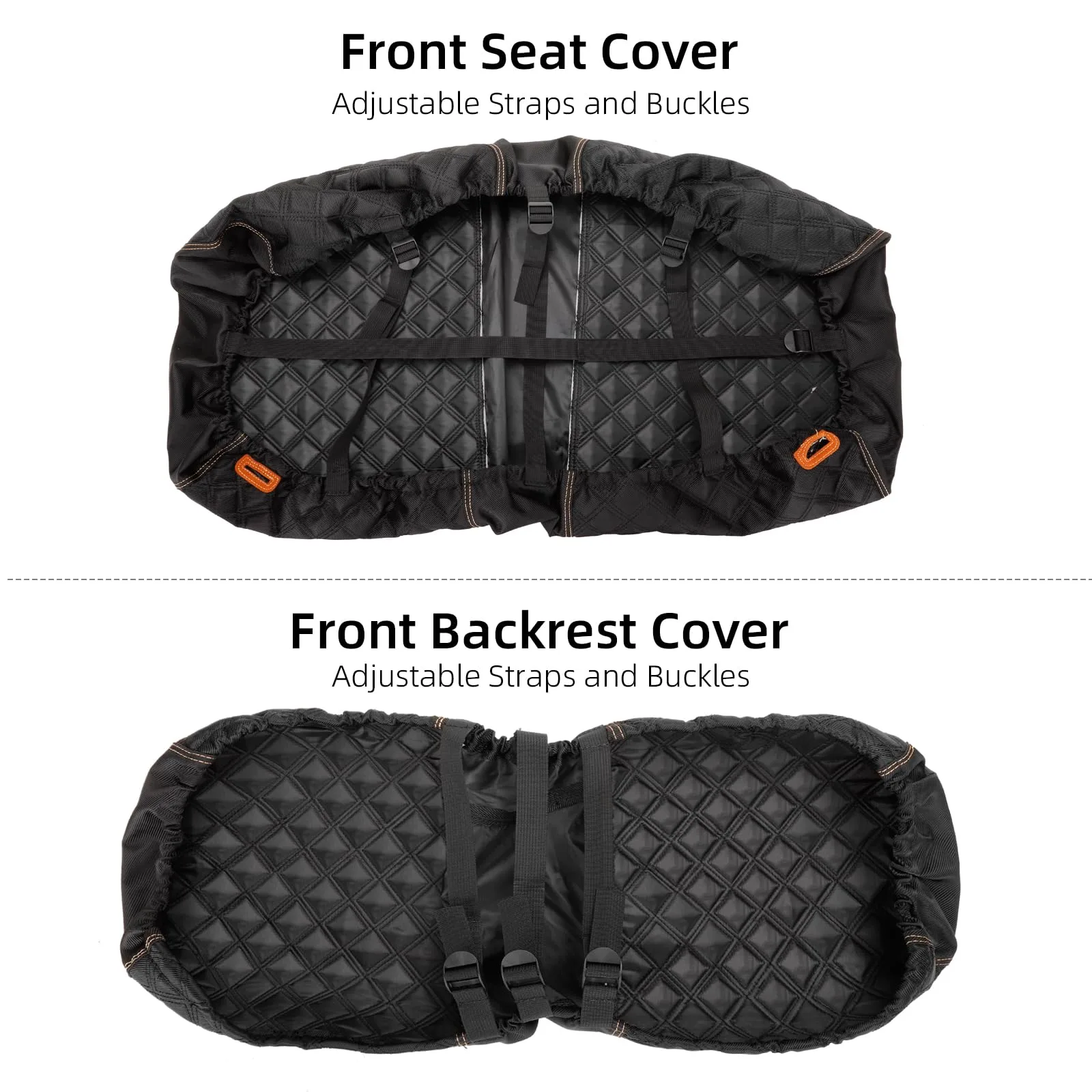 Roykaw Front Seat Covers for E-Z-G-O TXT Golf Cart image 4