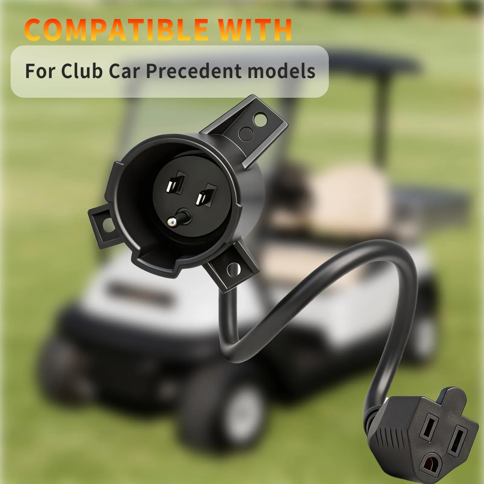 AHKWK DS-01 Charging Port Adapter for Club Car Precedent image 3