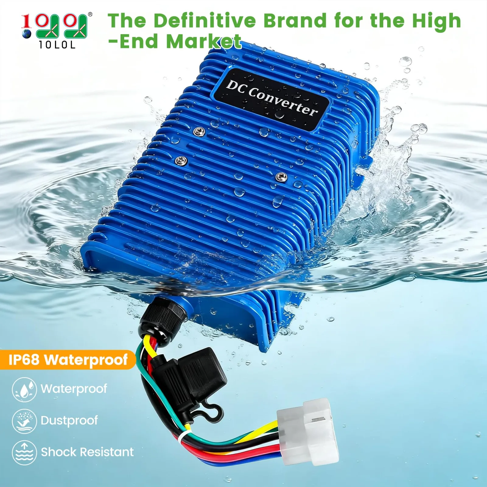 9.99WORLD MALL 36V/48V to 12V Golf Cart Reducer image 3