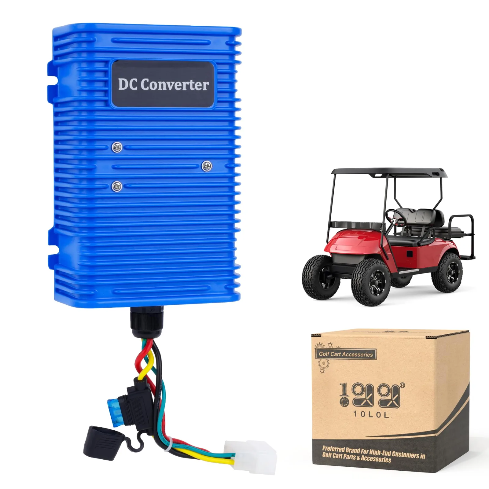 9.99WORLD MALL 36V/48V to 12V Golf Cart Reducer