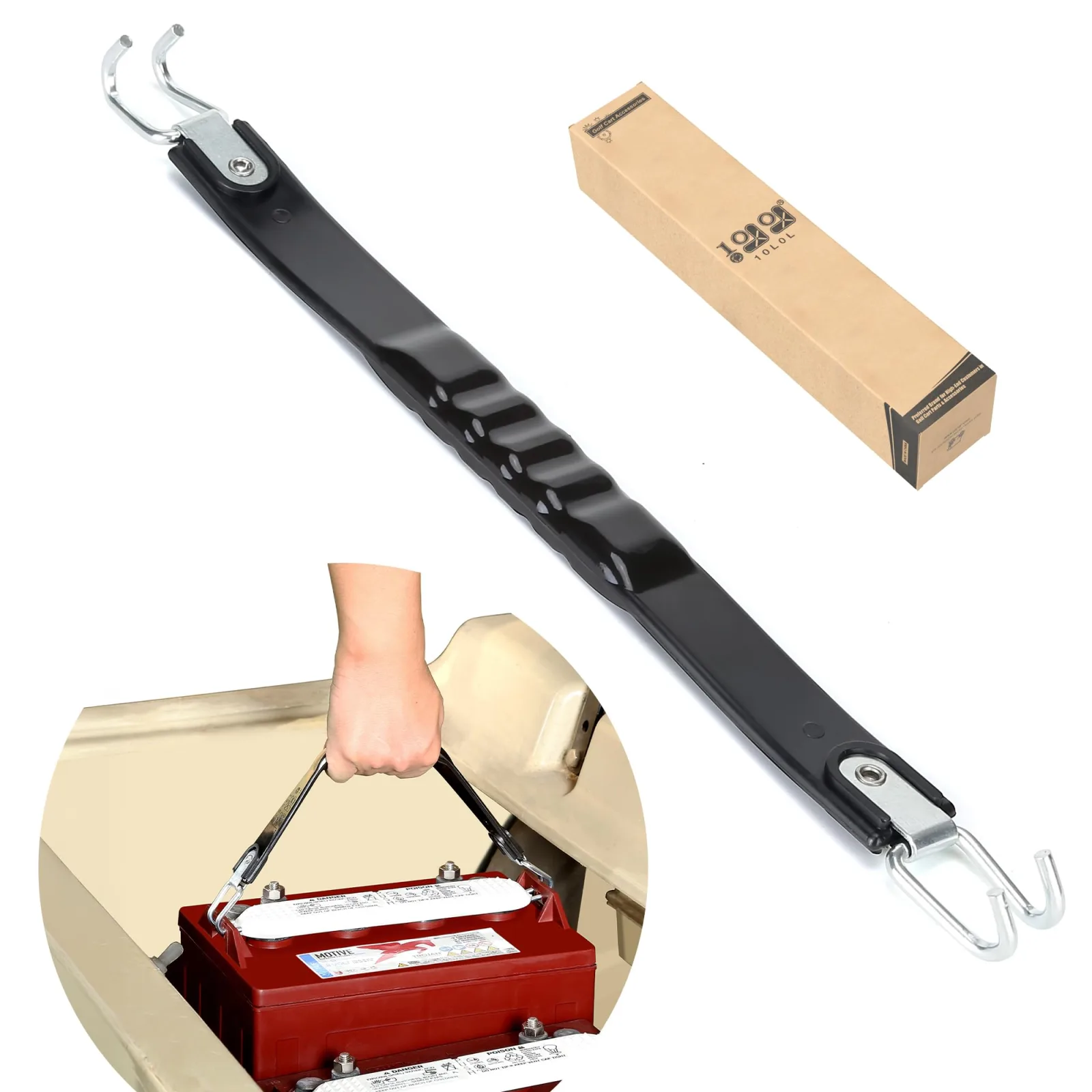 10L0L Golf Cart Battery Lifting Strap, 14-Inch