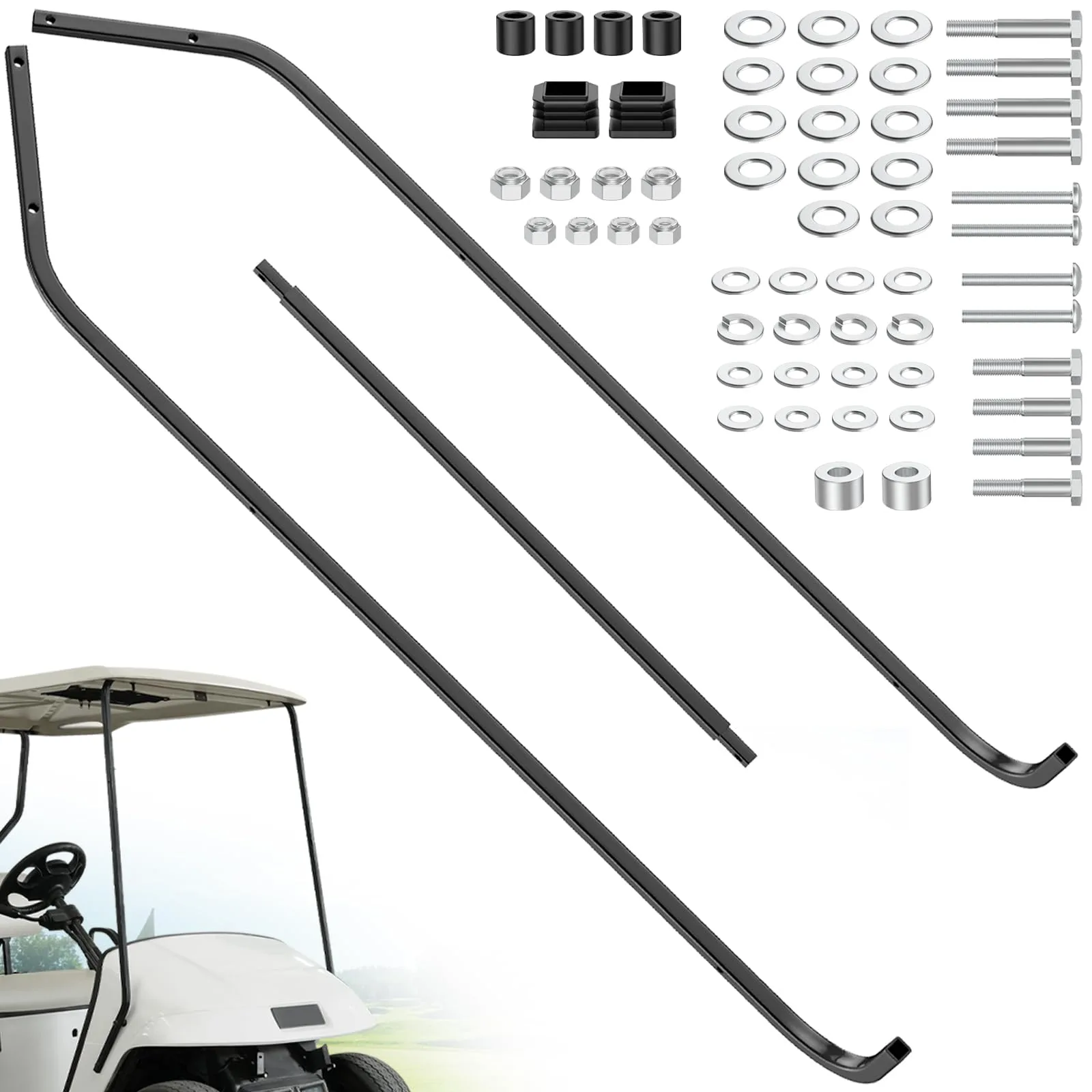 CLUBRALLY E-Z-G-O Front Roof Strut Support Kit