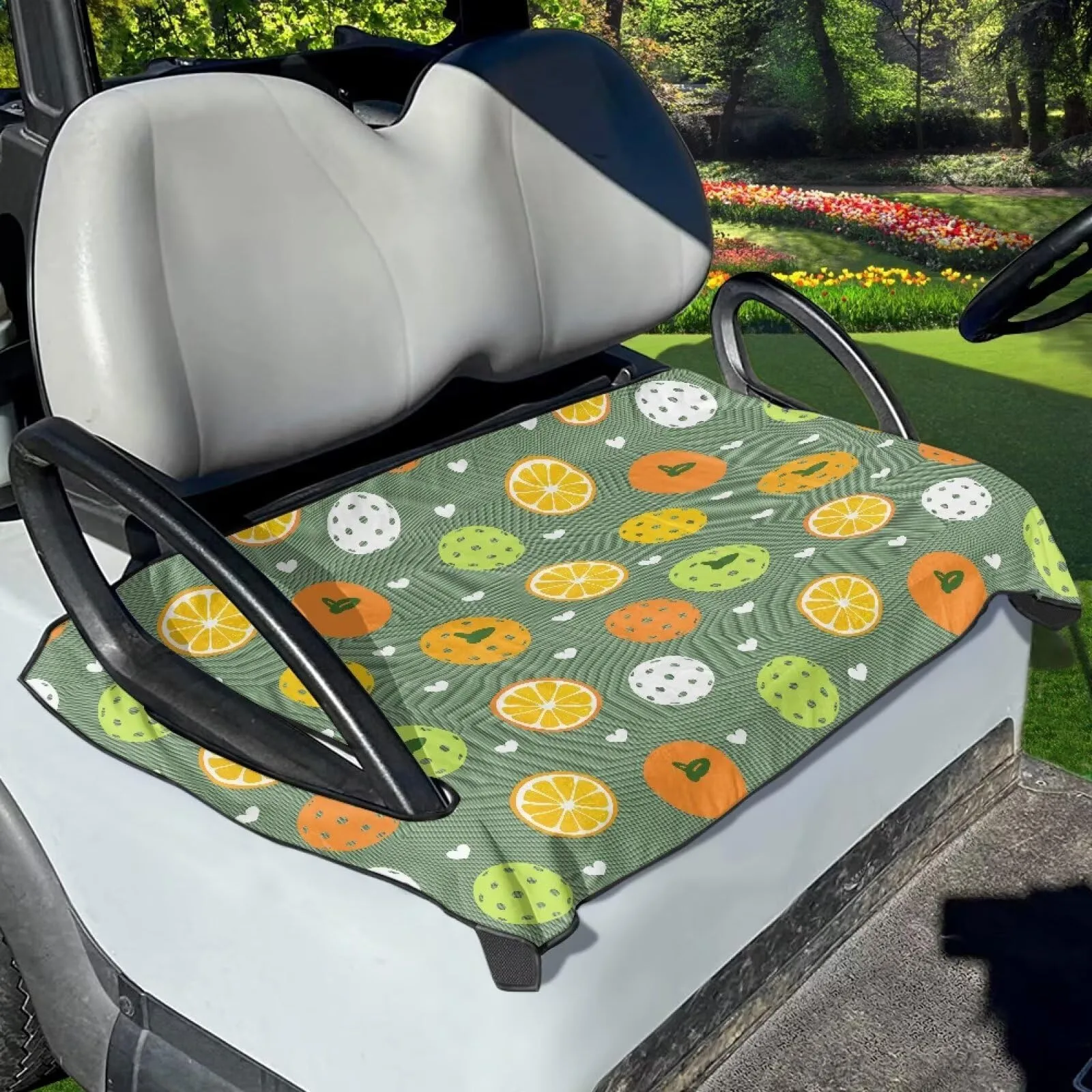 FUIALDOLG Golf Cart Seat Cover Blanket, 50 x 30.9 in