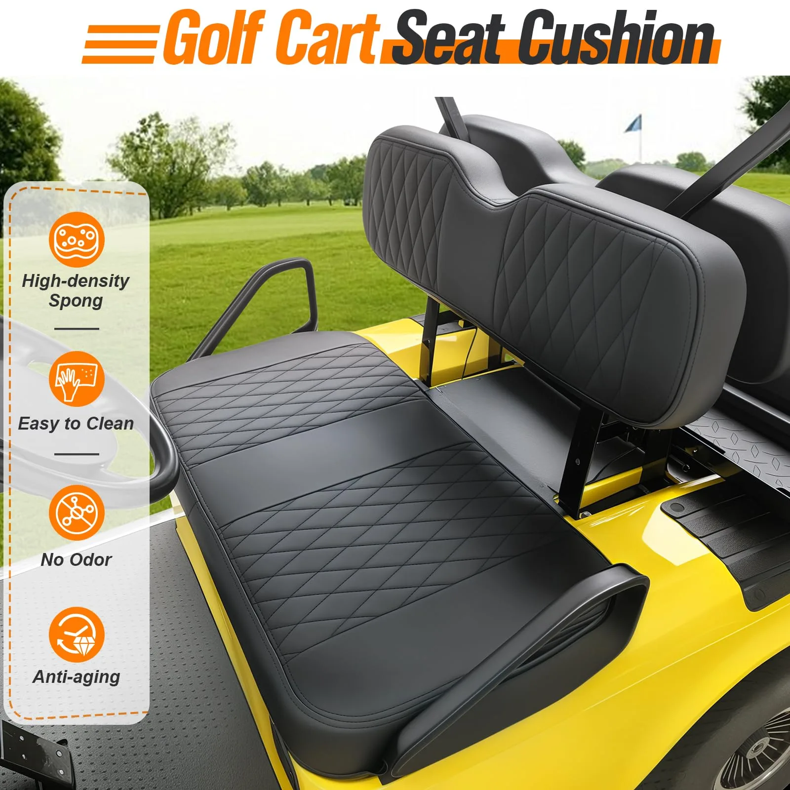 GODCTSUP Front Seat Cushions for EZGO TXT & Medalist image 3
