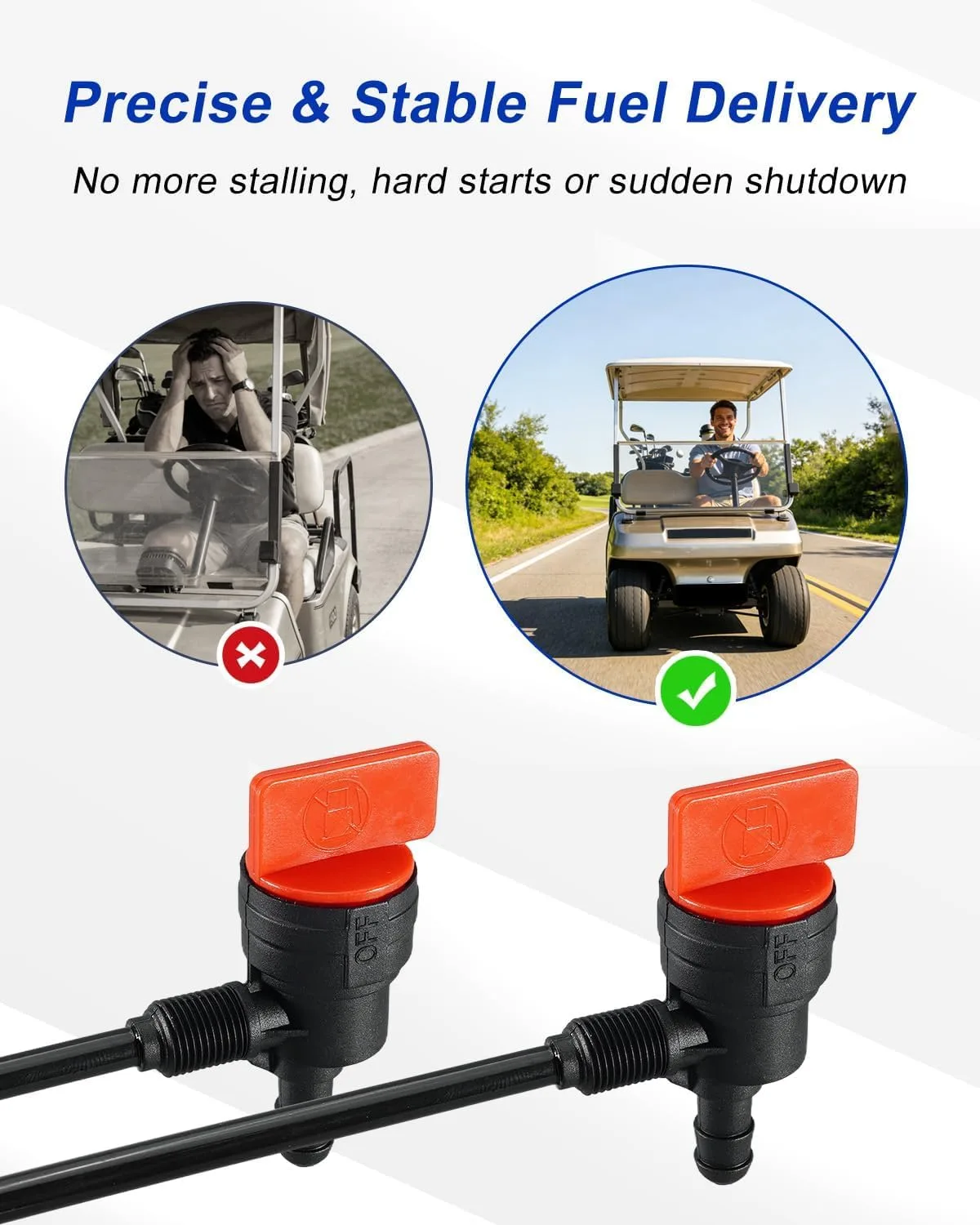NTSUMI Fuel Pickup Tube Kit for Club Car DS 1992+ image 2