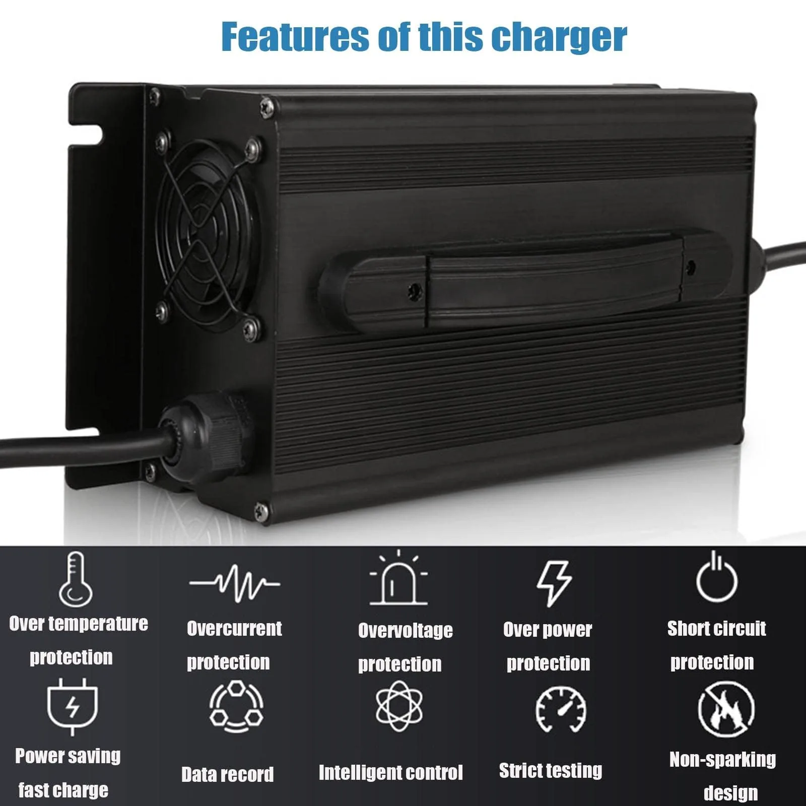 Generic 24V 30A Golf Cart Battery Charger 1200W image 3