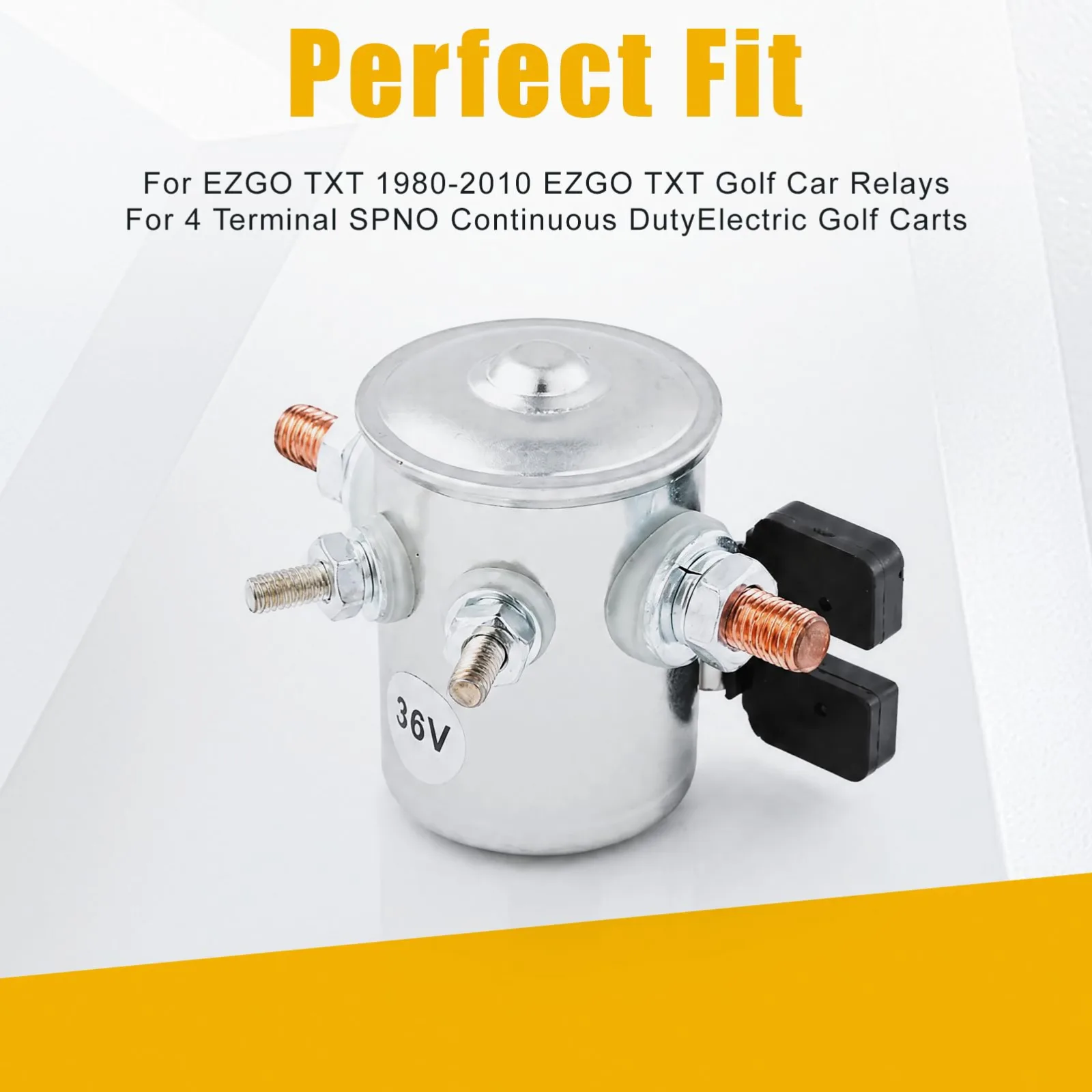 CARBORX 36V Solenoid for E-Z-G-O Electric Golf Carts image 2