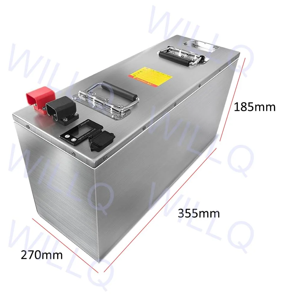 WILLQR LiFePO4 Golf Cart Battery 48V/72V 50Ah–100Ah – Part 0D4E3F10F9C52C53E3377D37DA5CBB99 image 2