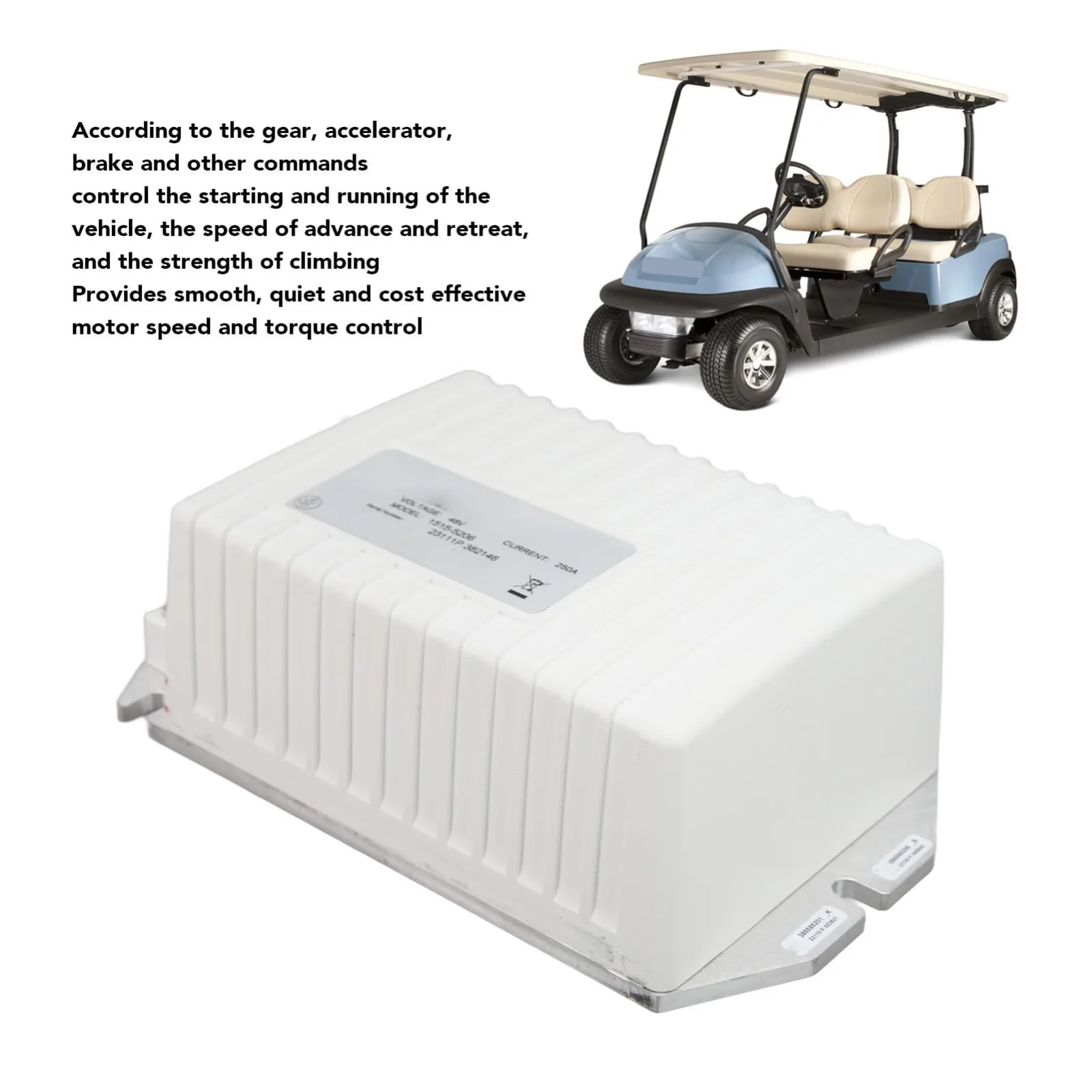 Klanata 250A Controller for Club Car Precedent 48V image 3