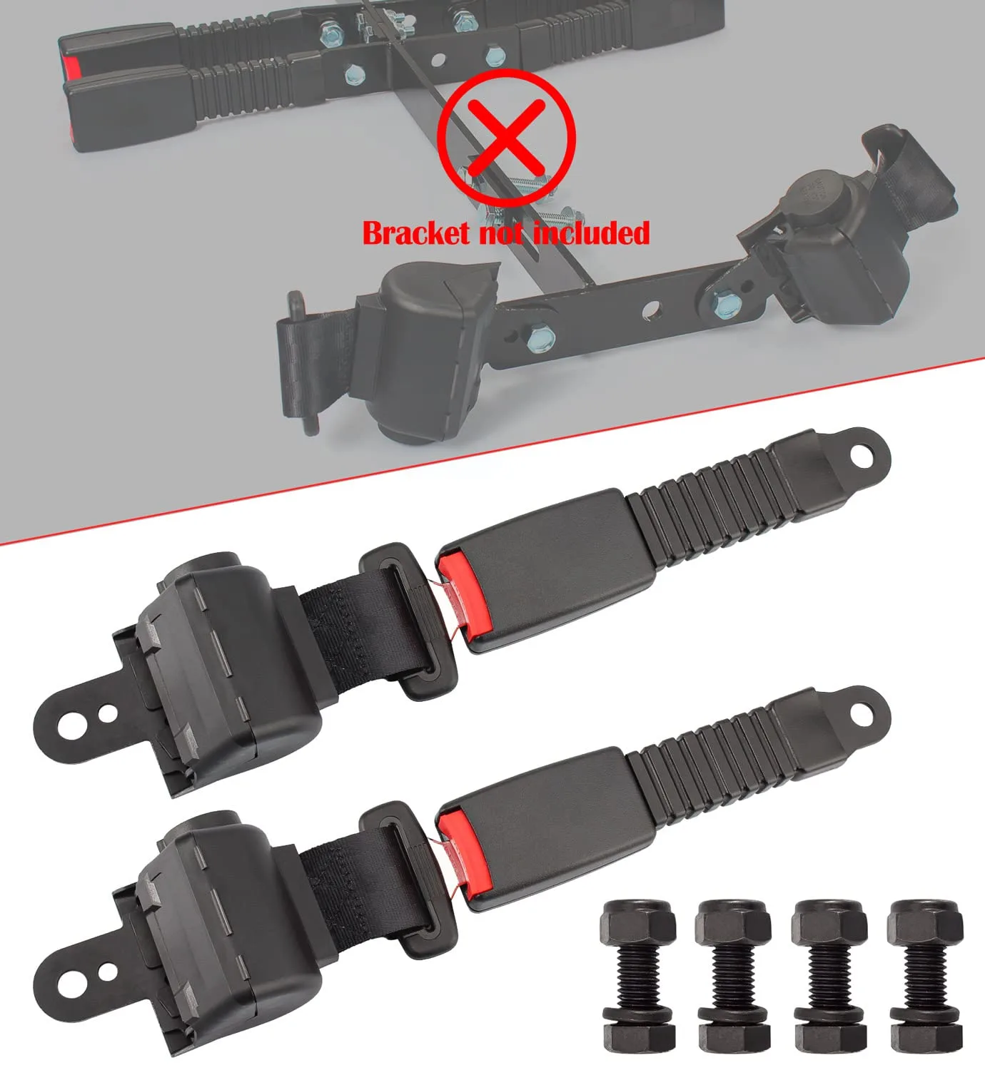 Gaoerfu-CP Retractable Golf Cart Seat Belts image 2