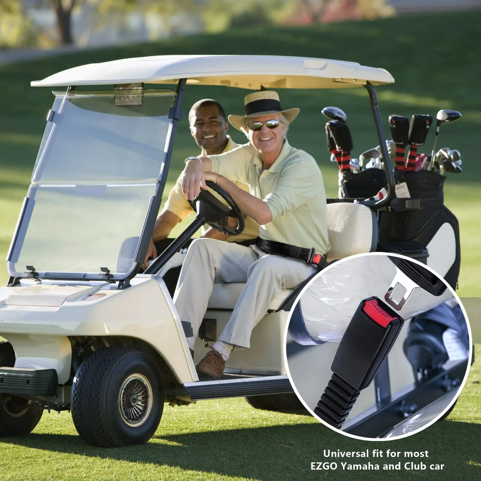 Gaoerfu-CP Retractable Golf Cart Seat Belts image 3