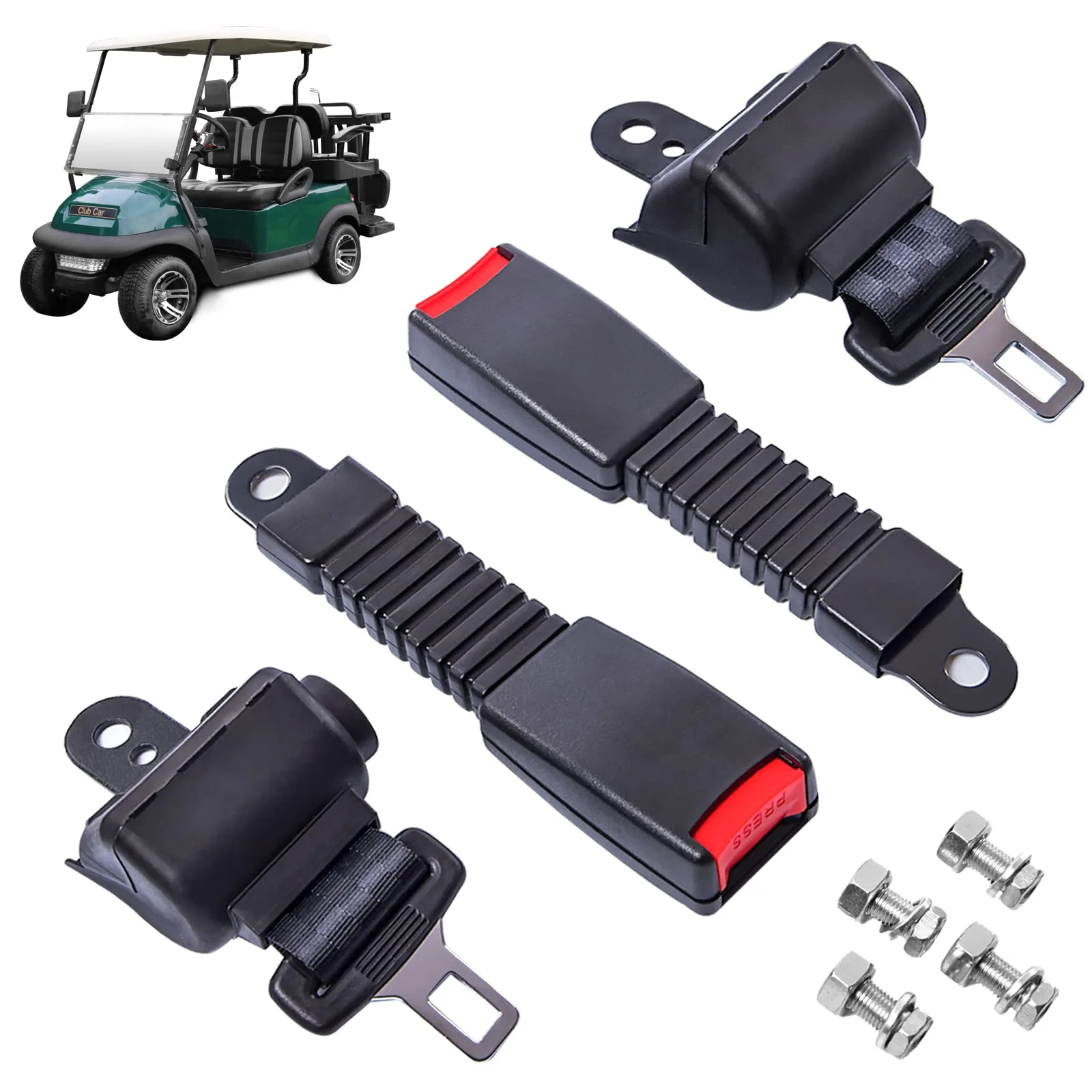 Gaoerfu-CP Retractable Golf Cart Seat Belts