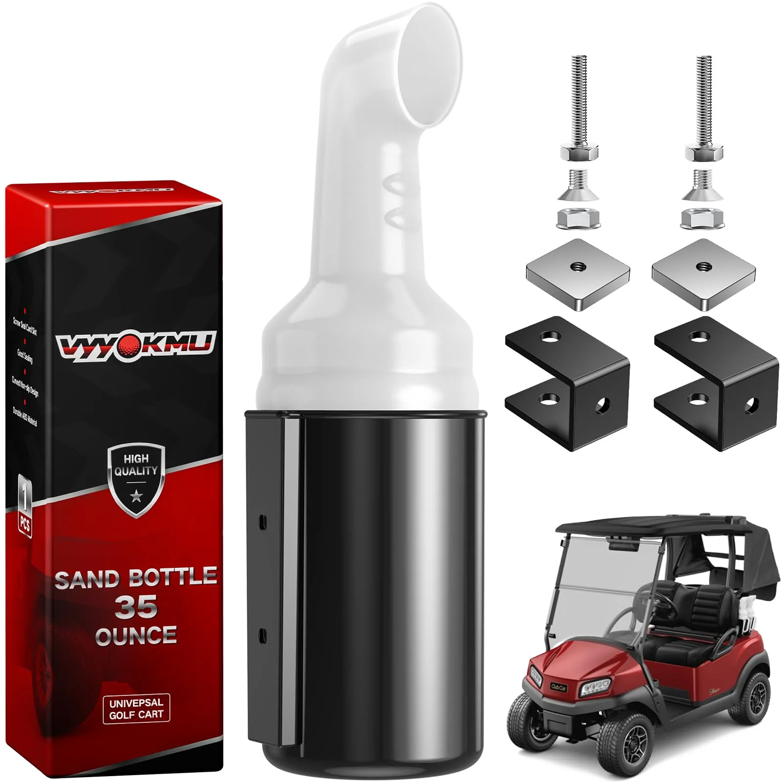 VYYOKMU 35 oz Golf Cart Sand Bottle Holder