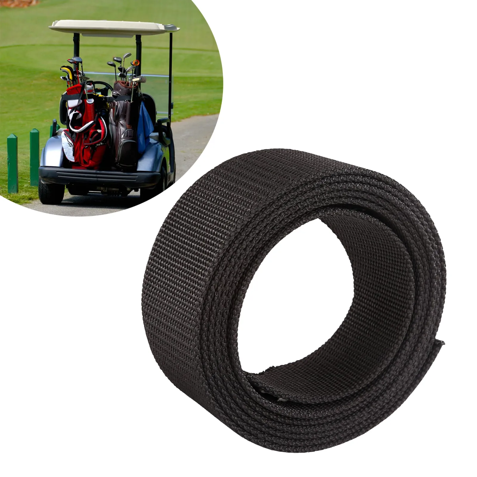 Golf Cart Bag Rack Retainer Strap for E-Z-GO TXT and RXV image 4
