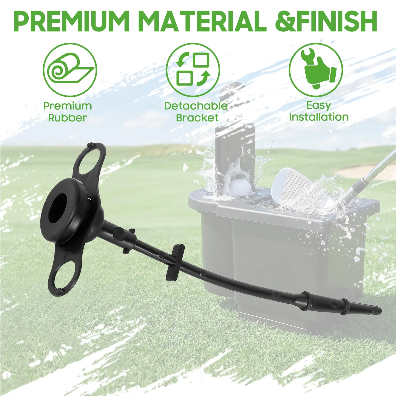 10L0L Golf Cart Ball Washer Drain Plug image 3