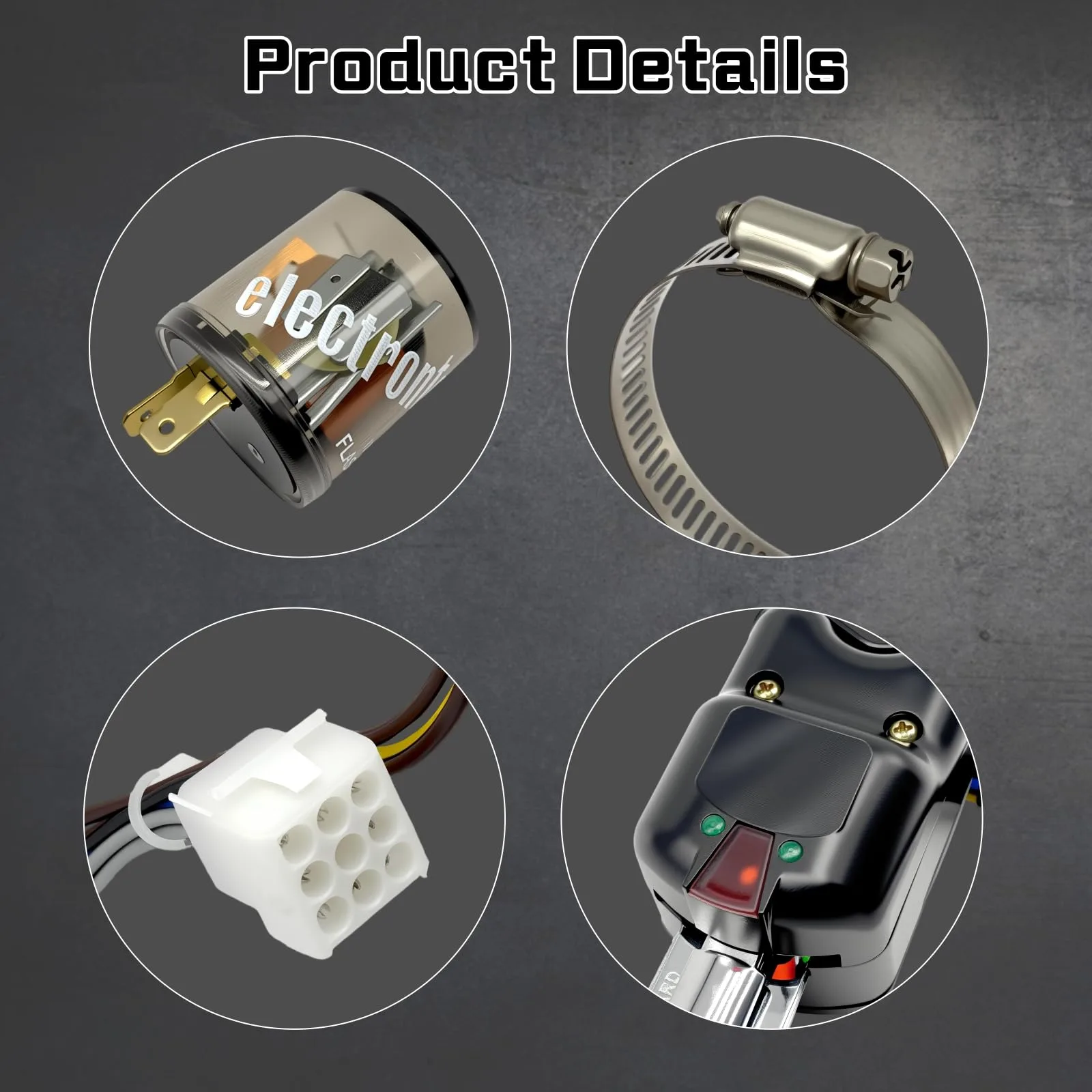 VORTRONIX 102517501 Club Car Turn Signal Switch image 4