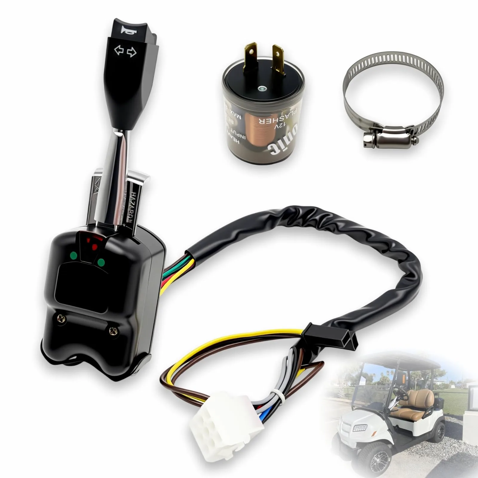 VORTRONIX 102517501 Club Car Turn Signal Switch