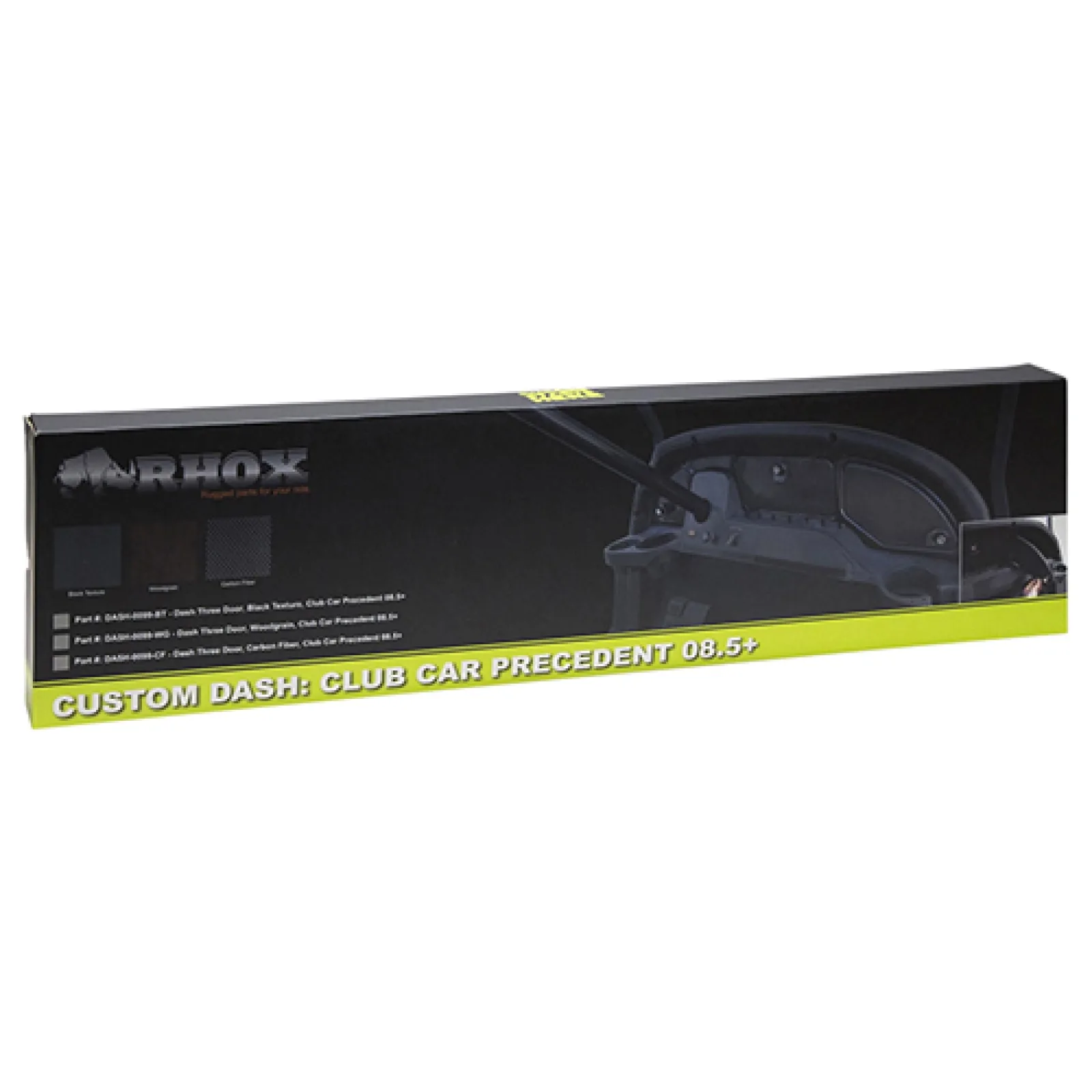 RHOX Carbon Fiber Dash for Club Car Tempo and Precedent image 2