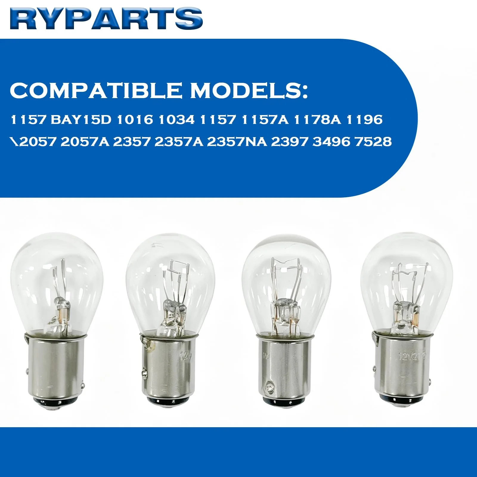 RYPARTS 12V Tail Light Bulbs for Club Car & E-Z-GO image 4