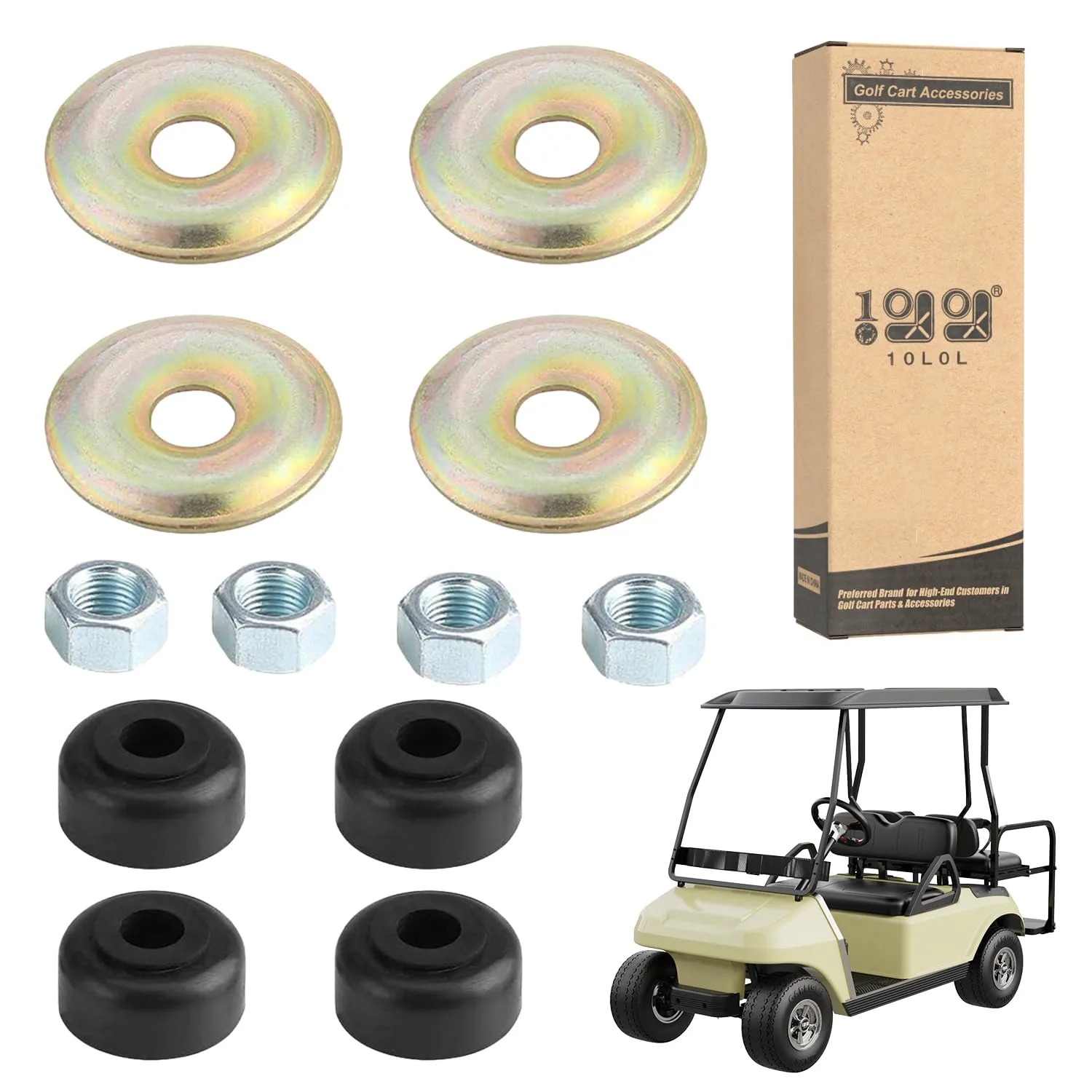10L0L Golf Cart Shock Absorber Bushing Kit