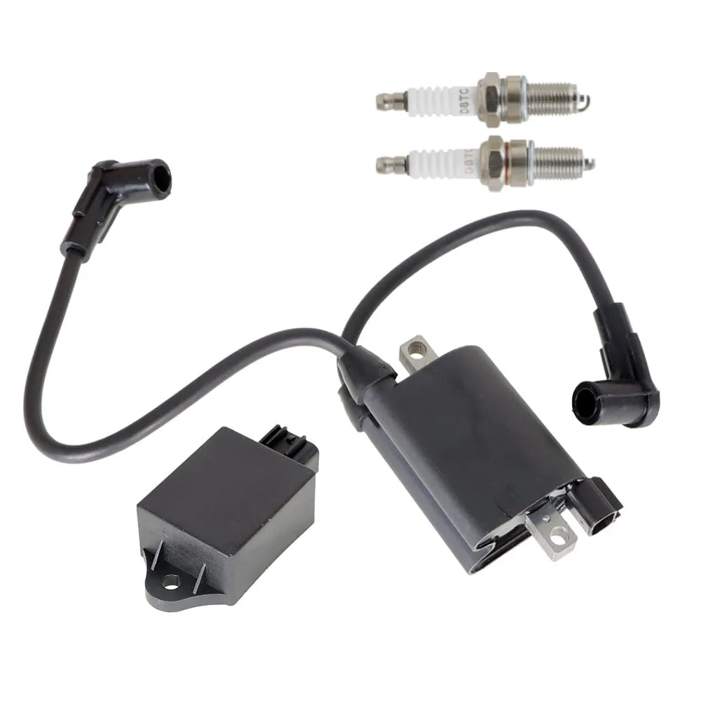 E-Z-GO 2004-2008 MCI Ignition Coil CDI Spark Plug Set image 2