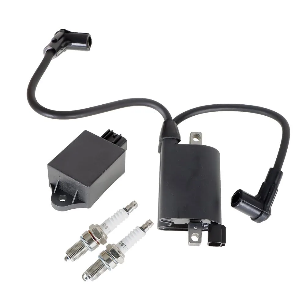 E-Z-GO 2004-2008 MCI Ignition Coil CDI Spark Plug Set