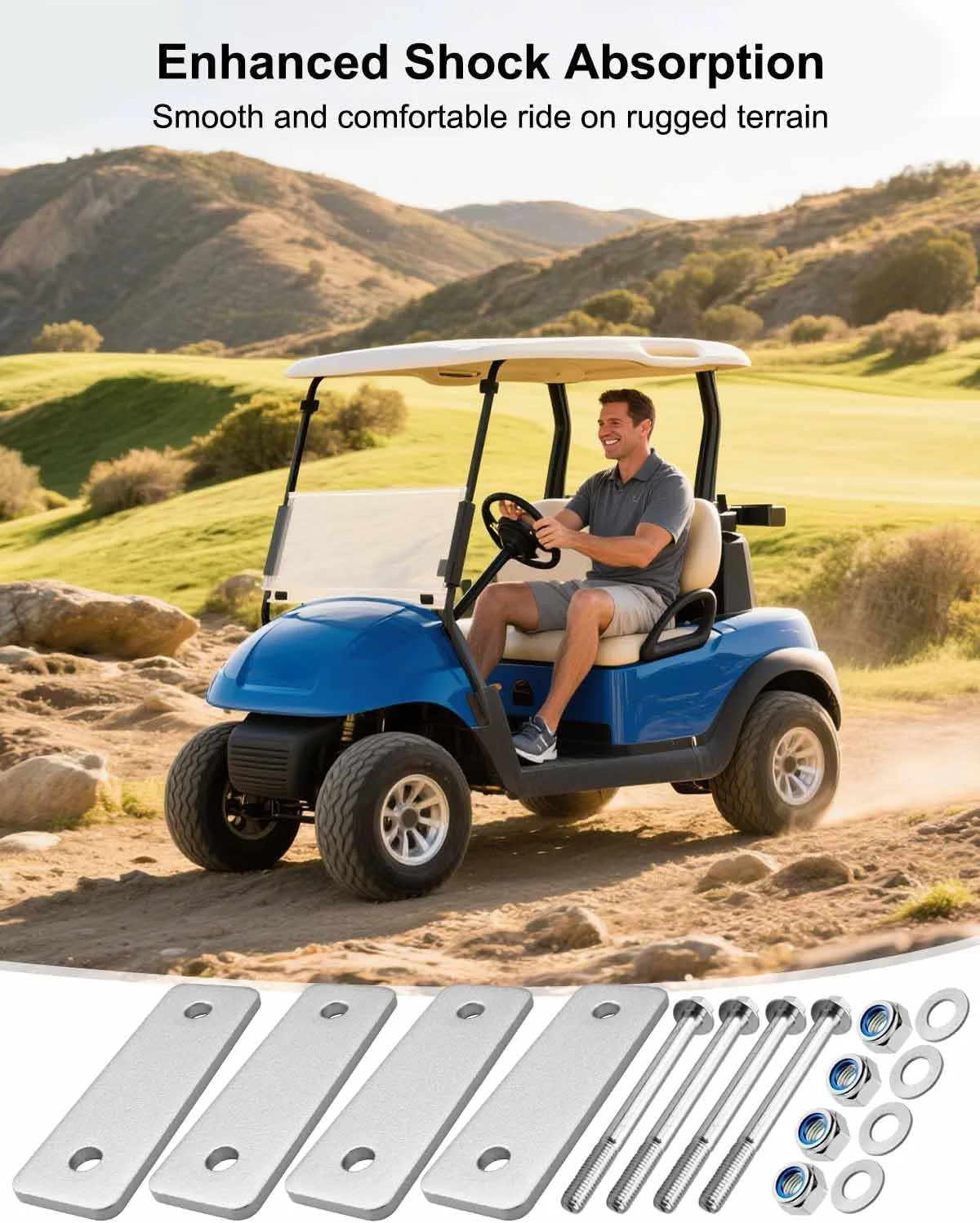 Vaticas Rear Lift Kit for Club Car Precedent 2004+ image 3