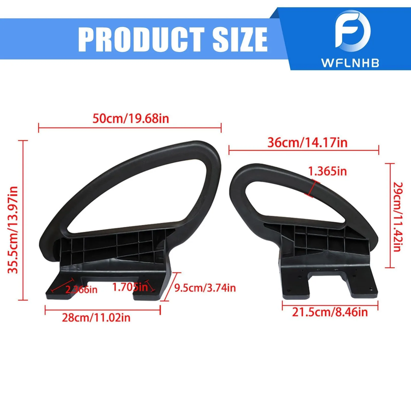 WFLNHB Club Car Precedent Onward Seat Handle Set image 2