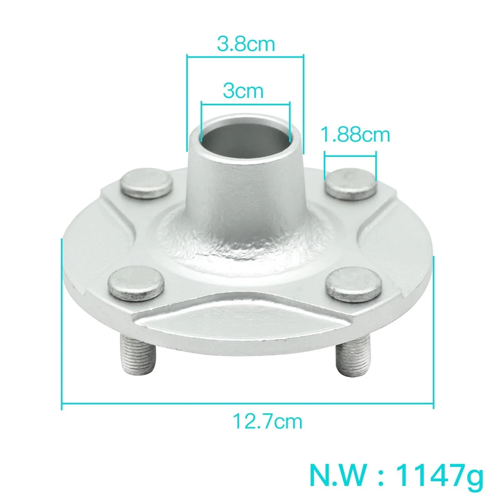 сYKKxBKGM 5-Pack Golf Cart Flange Accessories for JW1-G6542-00 image 4