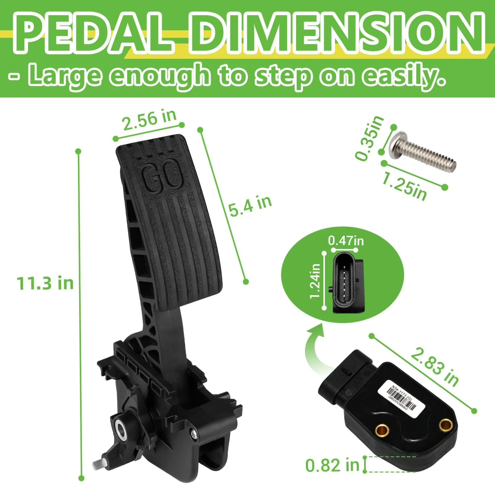 DRIVE UP Club Car Accelerator Pedal Assembly DU00002 image 3