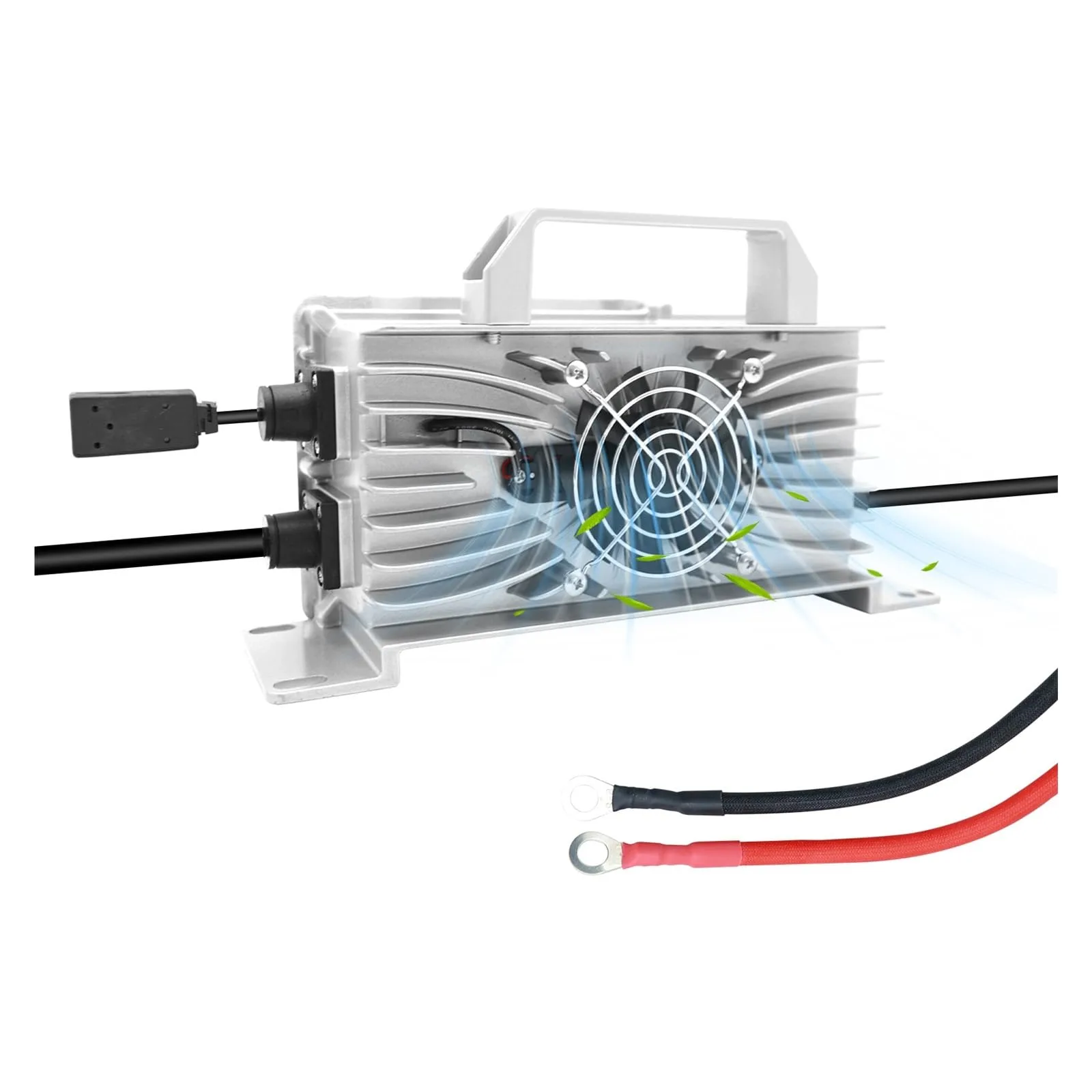 dzltyx 36V 18A On-Board Golf Cart Charger with O-Ring Terminals